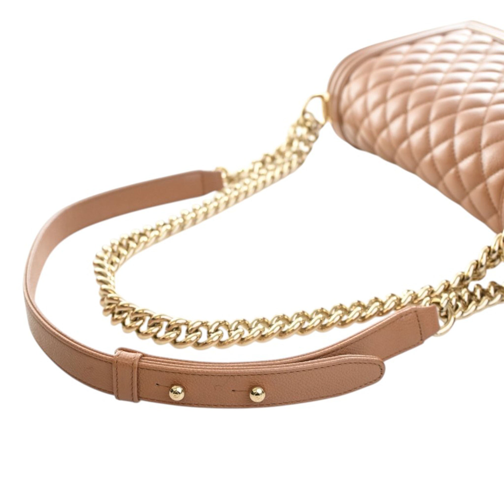 Chanel Old Medium Quilted Caviar Boy Flap - image 13