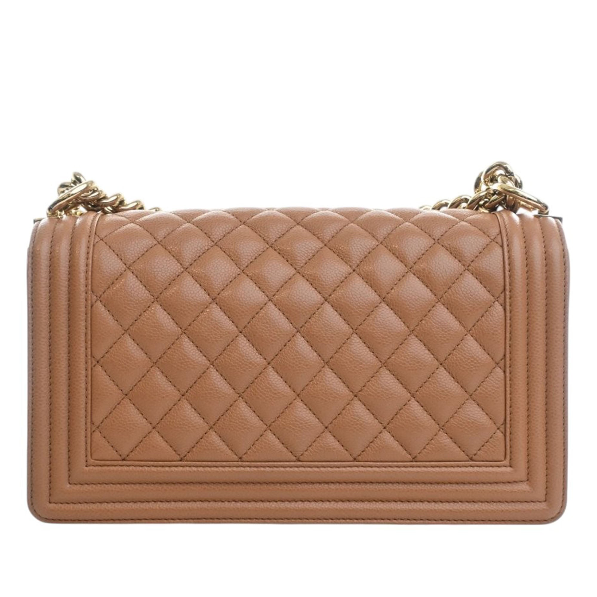 Chanel Old Medium Quilted Caviar Boy Flap - image 2