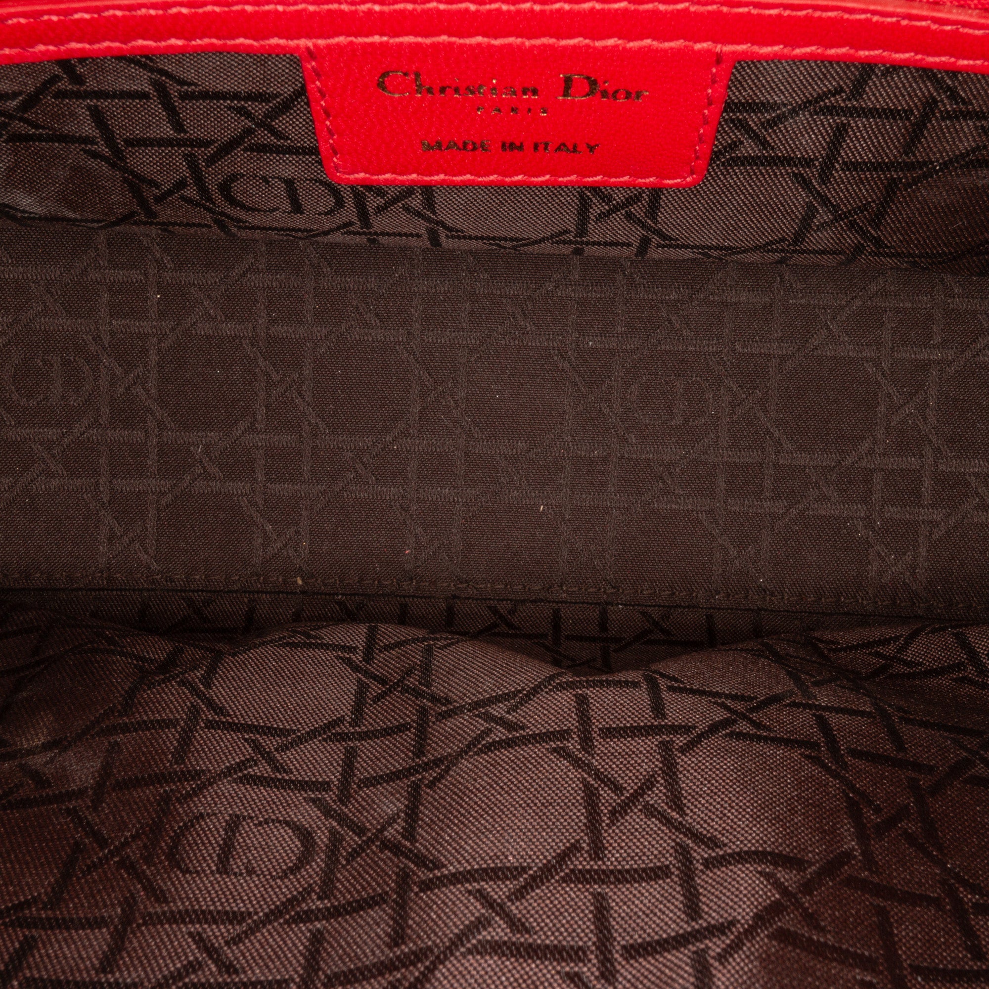 Dior Medium Lambskin Cannage Lady Dior - image 12