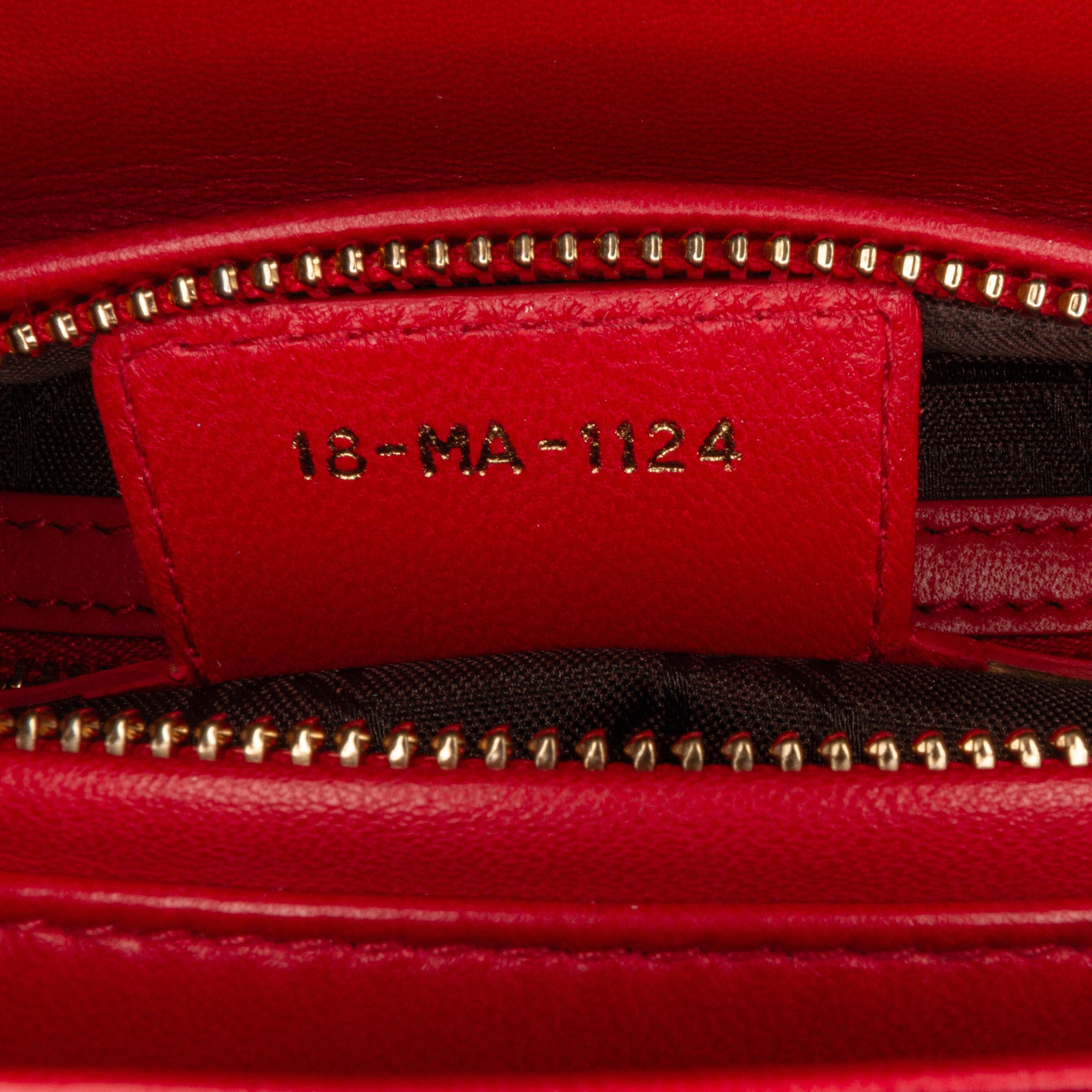 Dior Medium Lambskin Cannage Lady Dior - image 1