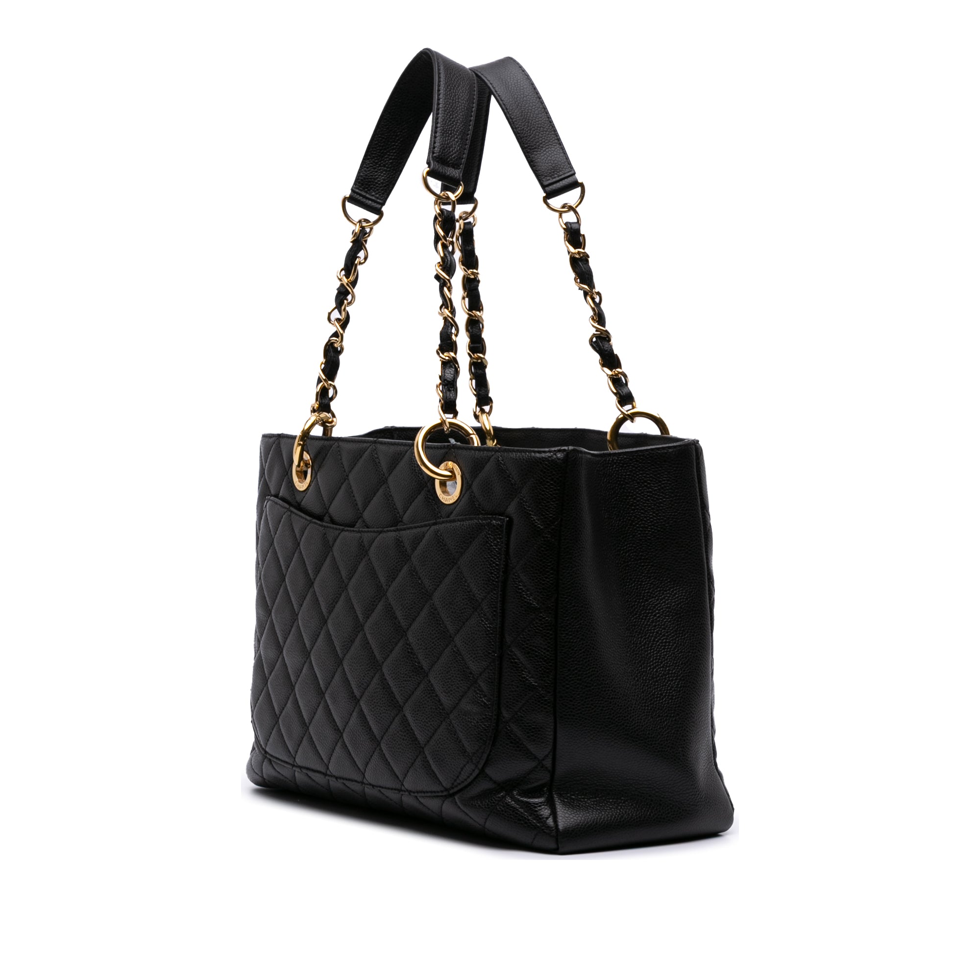 Chanel Caviar Grand Shopping Tote - image 2