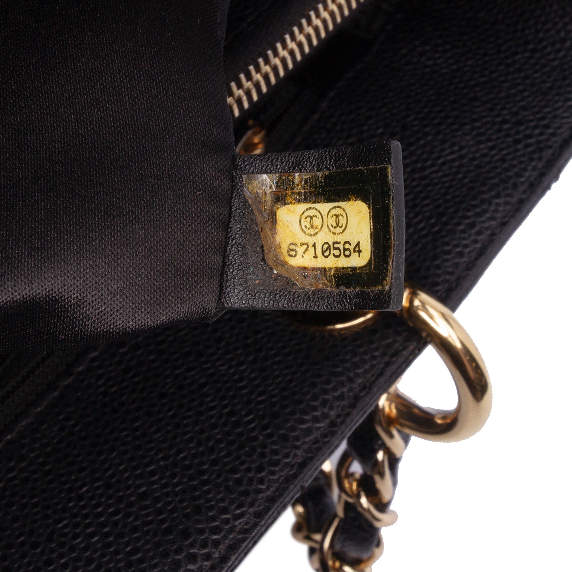 Chanel Caviar Grand Shopping Tote - image 5