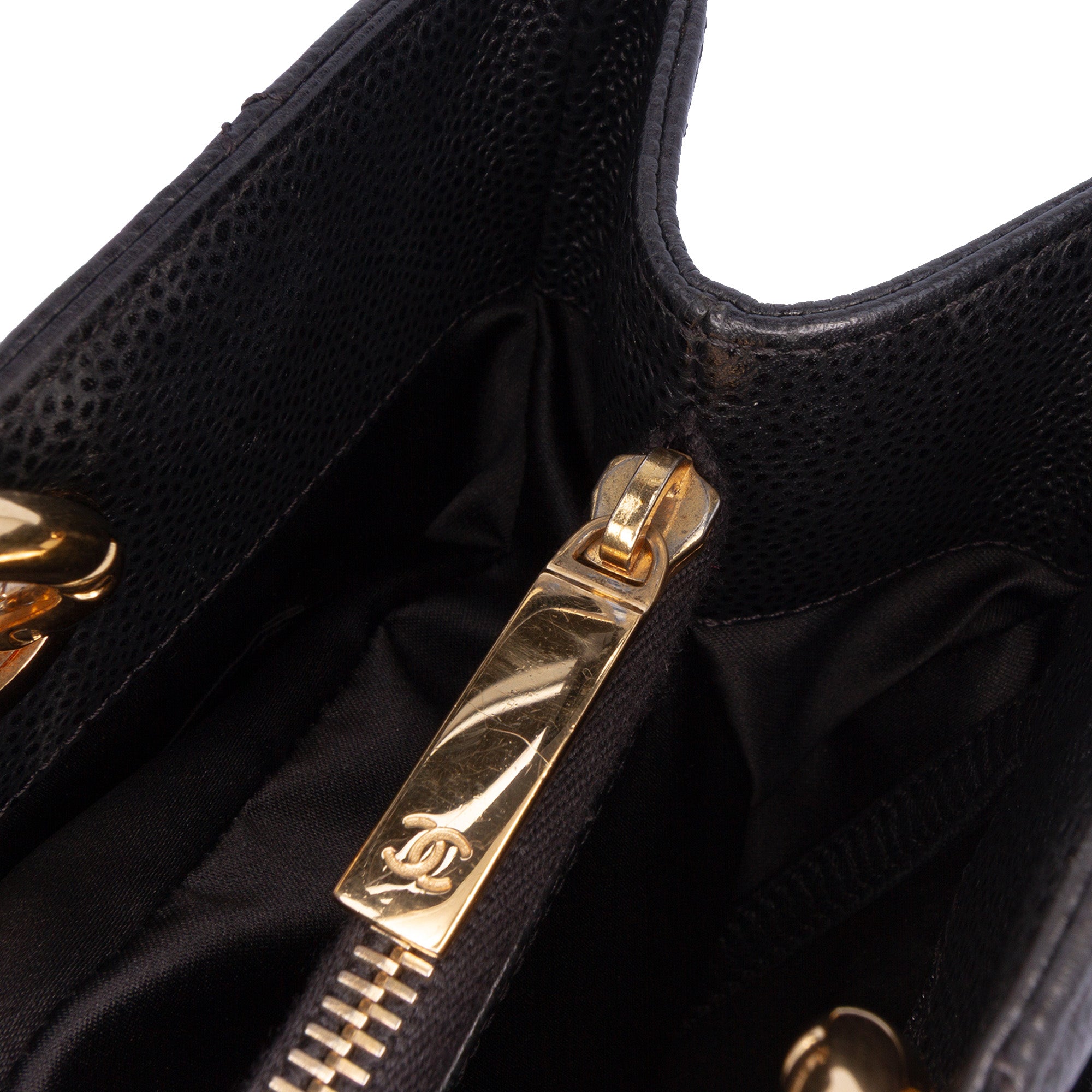 Chanel Caviar Grand Shopping Tote - image 6