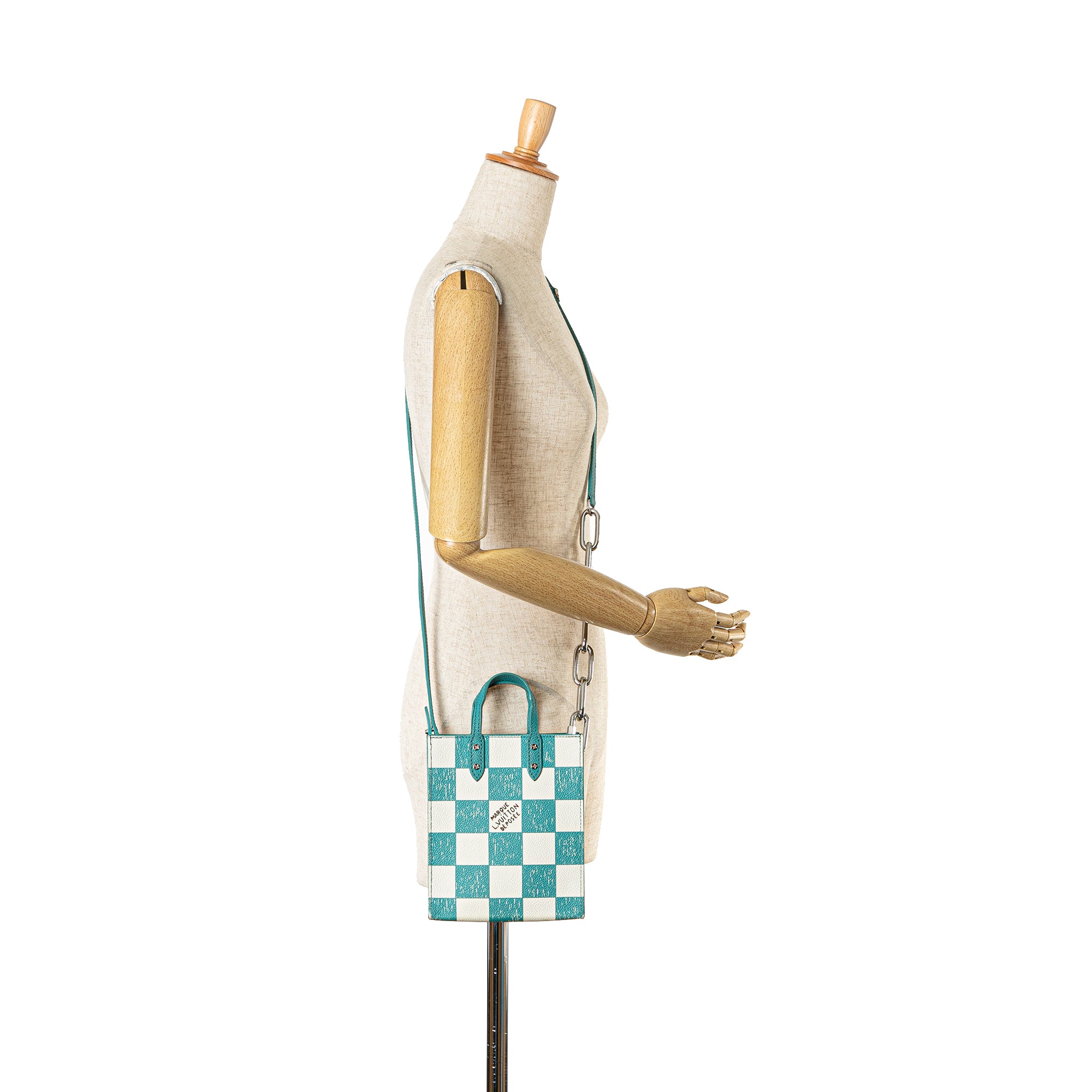 Louis Vuitton Damier Checkerboard Sac Plat XS - image 6