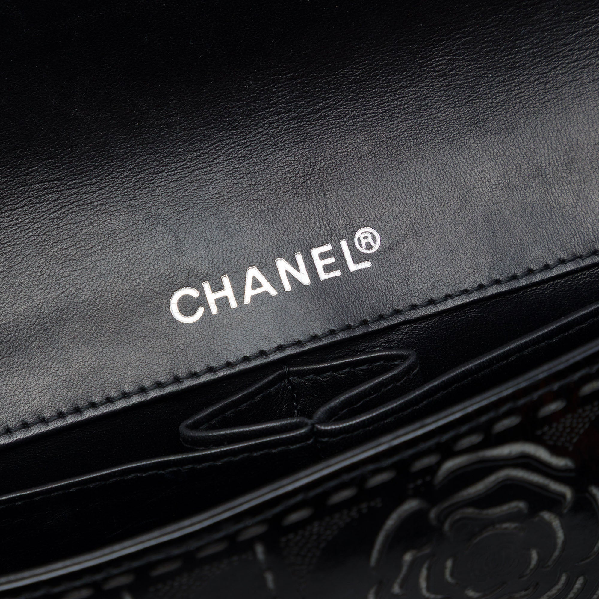 Chanel Laser Cut Camellia Patent East West Flap - image 5