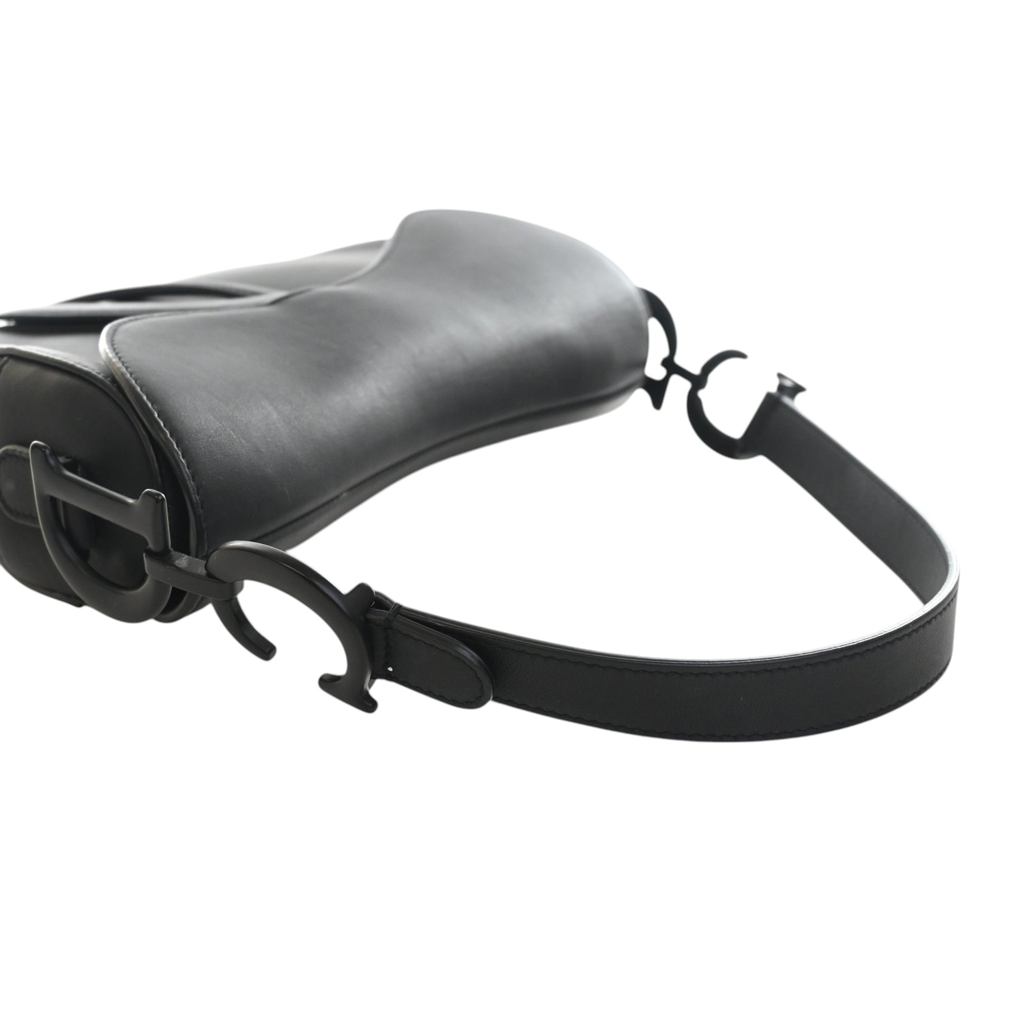 Dior Ultra Matte Calfskin Saddle Bag - image 11