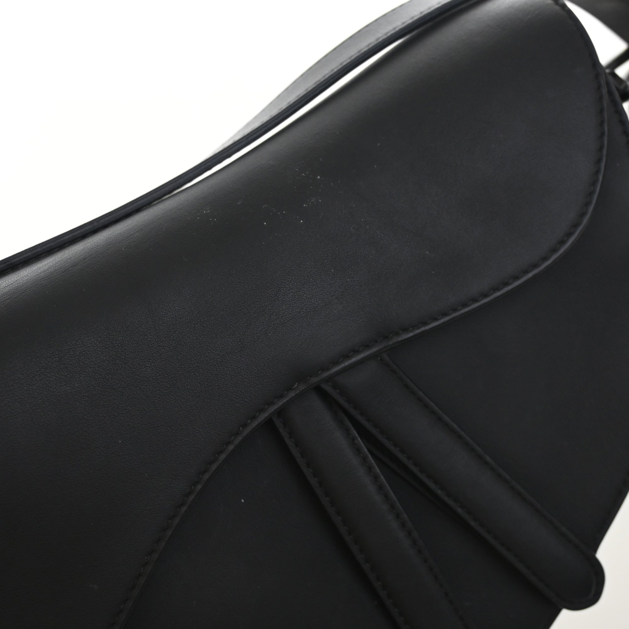 Dior Ultra Matte Calfskin Saddle Bag - image 9