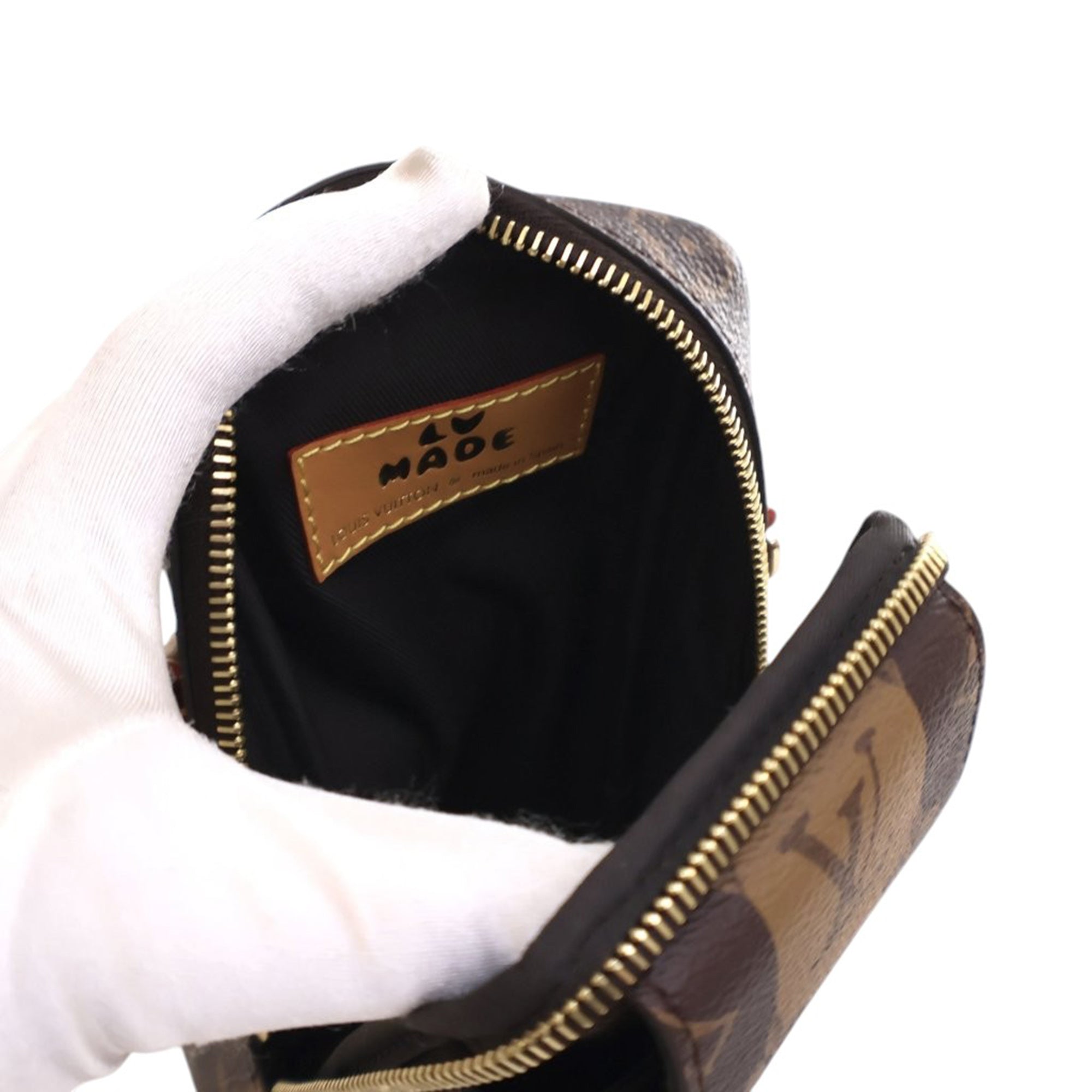 Louis Vuitton Nigo Monogram Reverse Double Phone Pouch - image 6