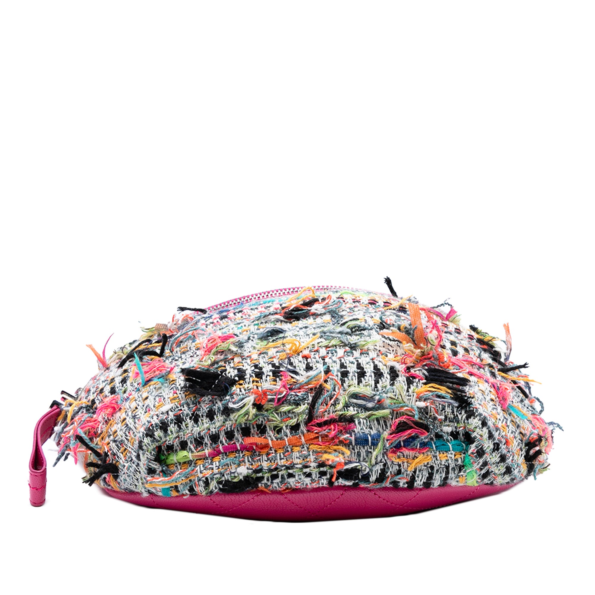 Chanel Tweed and Stitched Calfskin Gabrielle Waist Bag - image 3