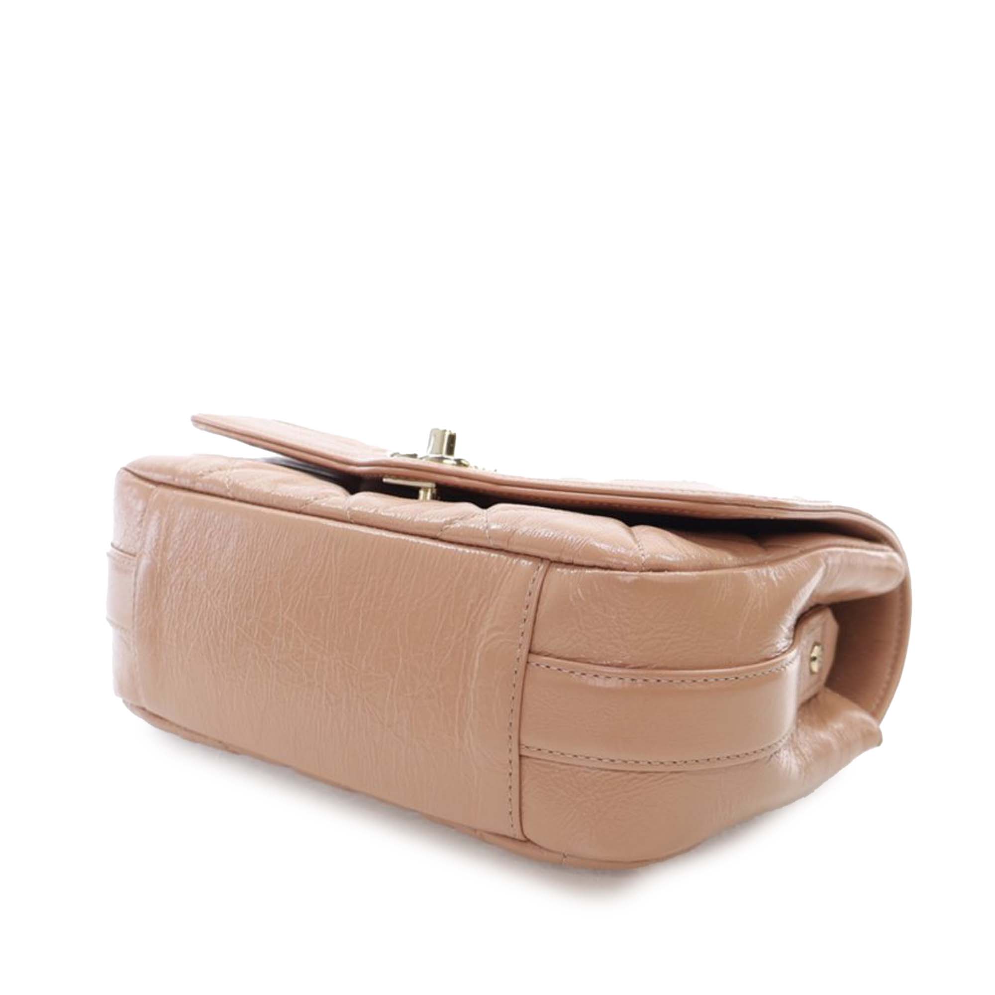 Chanel Mini Shiny Aged Calfskin Hold The Line Flap - image 6