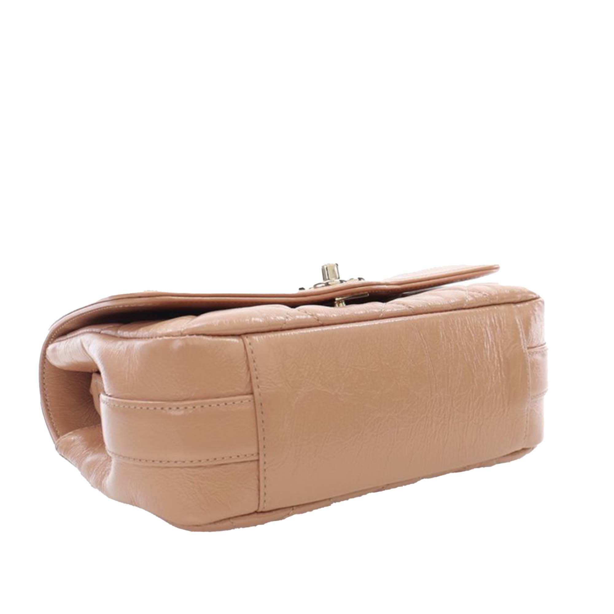 Chanel Mini Shiny Aged Calfskin Hold The Line Flap - image 7