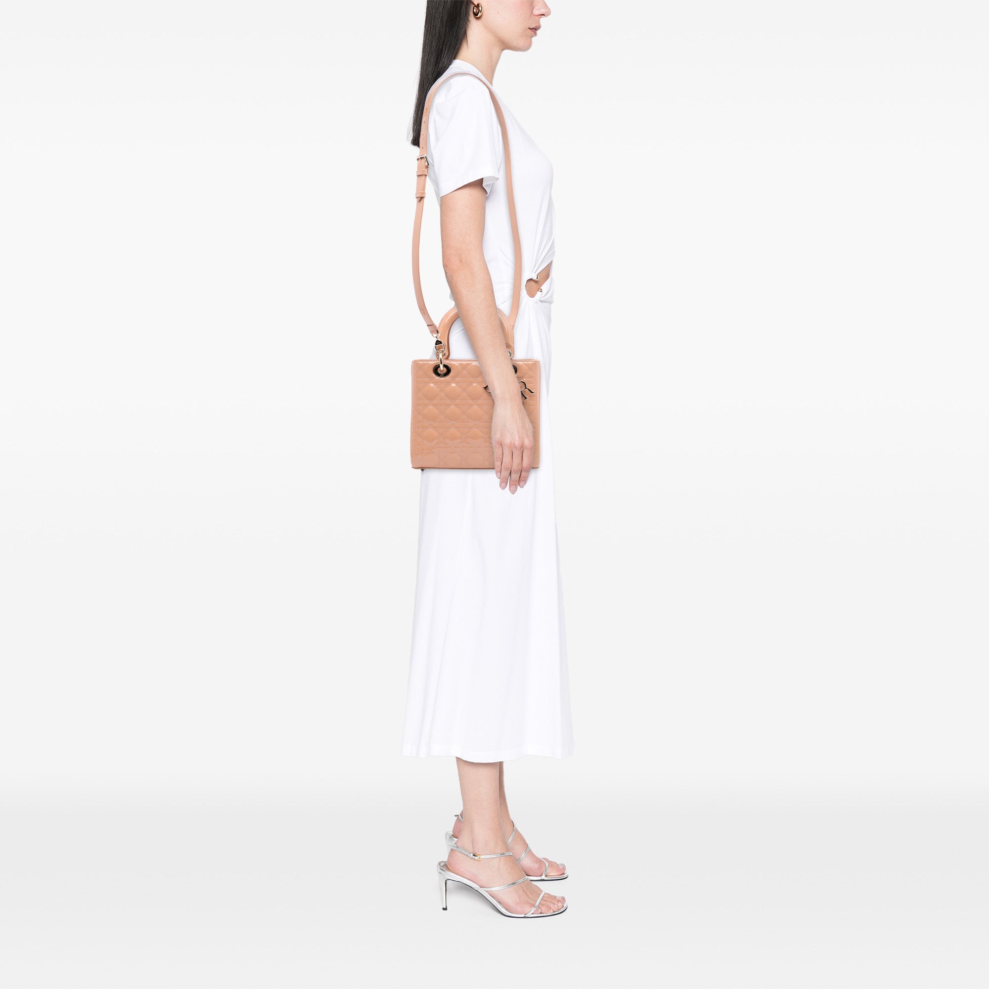 Dior Medium Patent Cannage Lady Dior - image 11