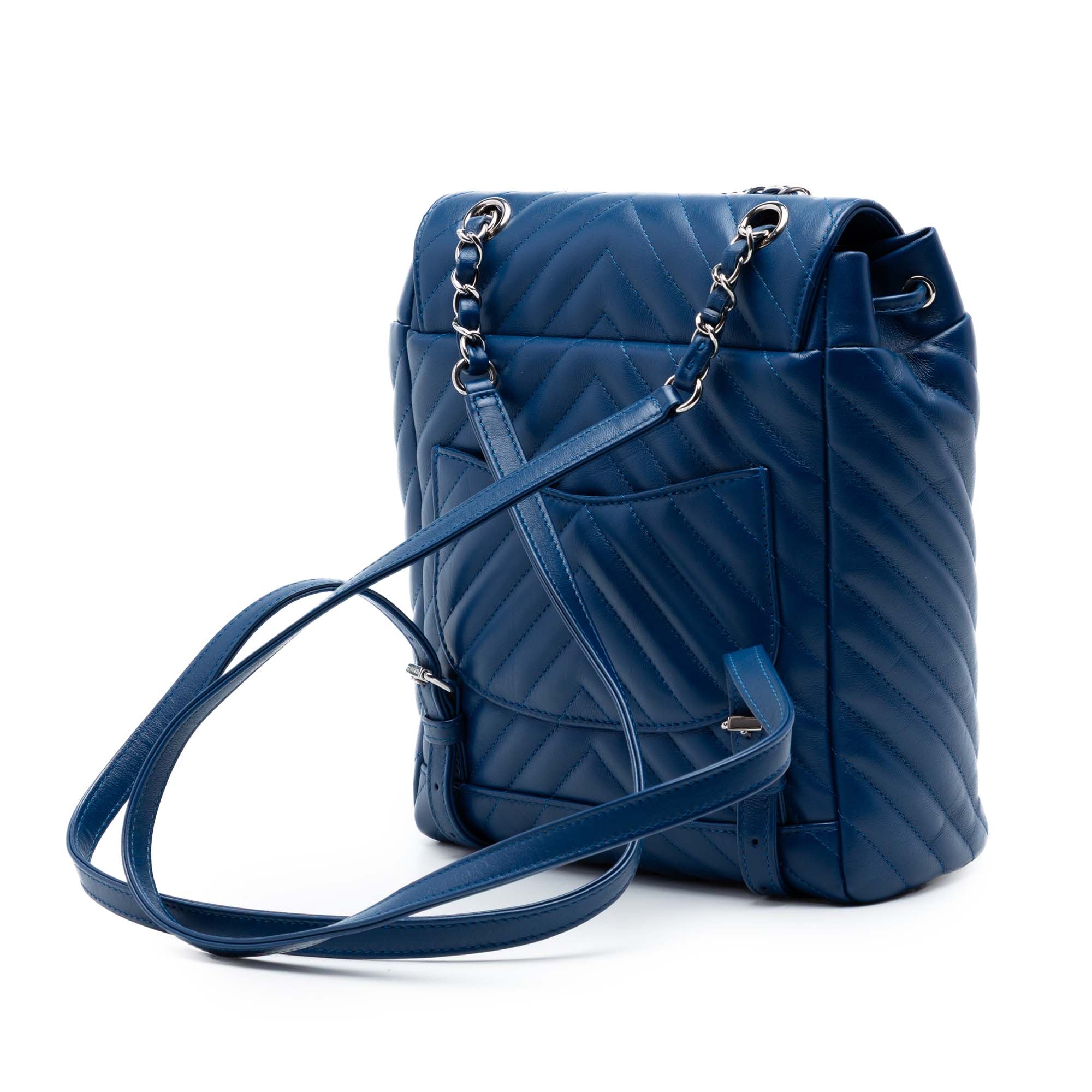 Chanel Small Chevron Calfskin Urban Spirit Backpack - image 2