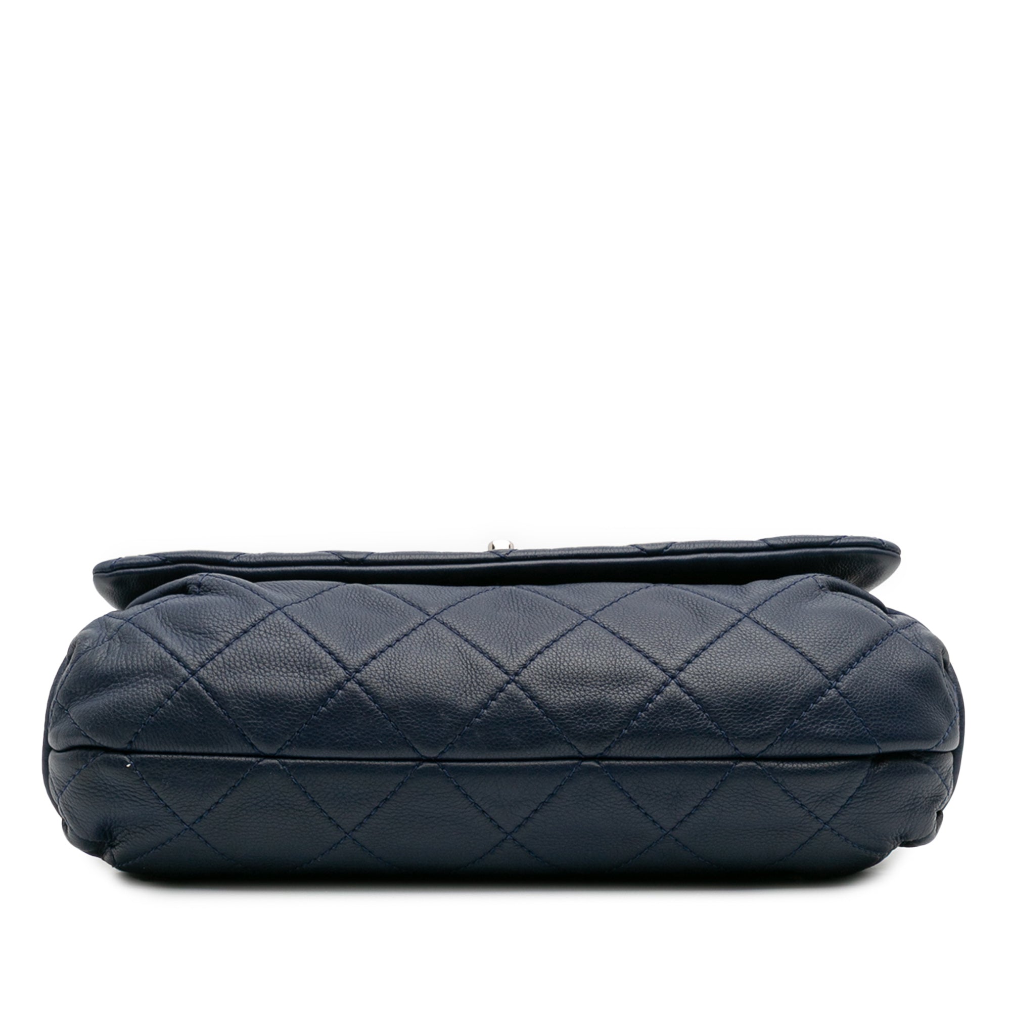 Chanel Quilted Calfskin Curvy Flap - image 3