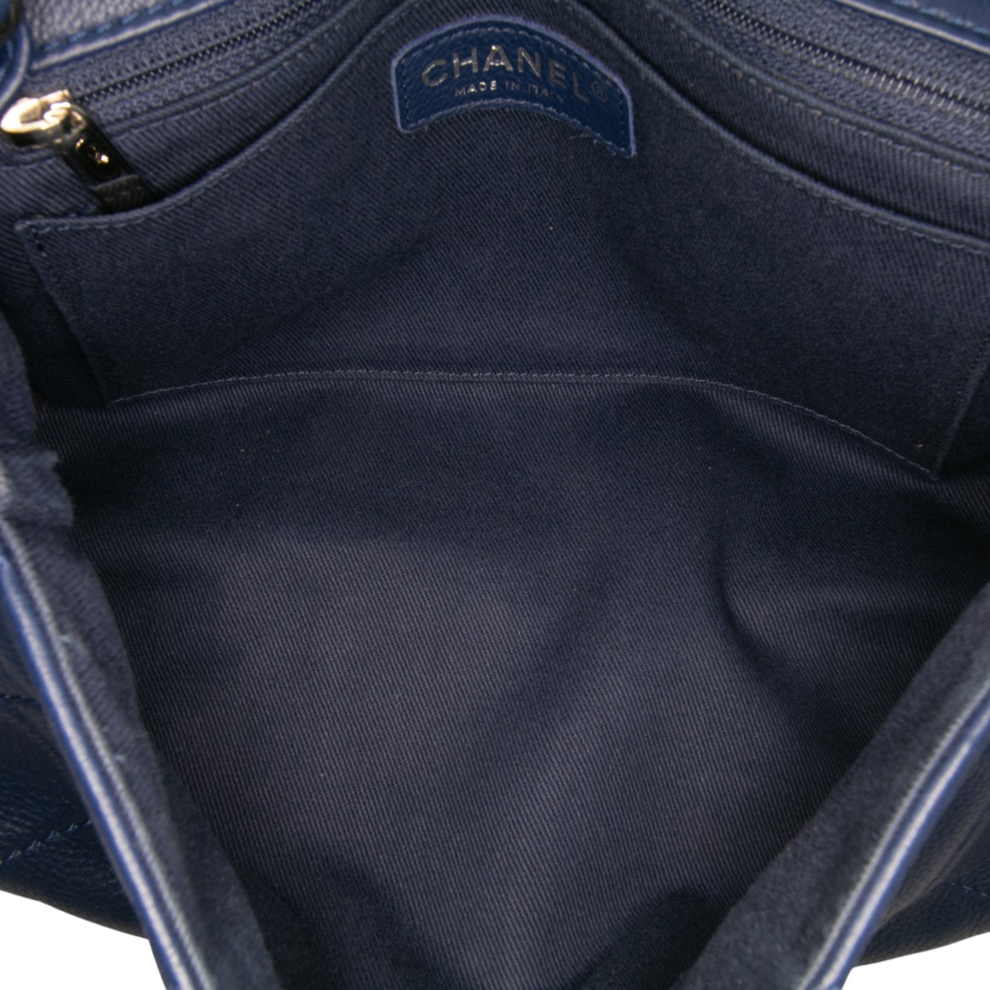 Chanel Quilted Calfskin Curvy Flap - image 4