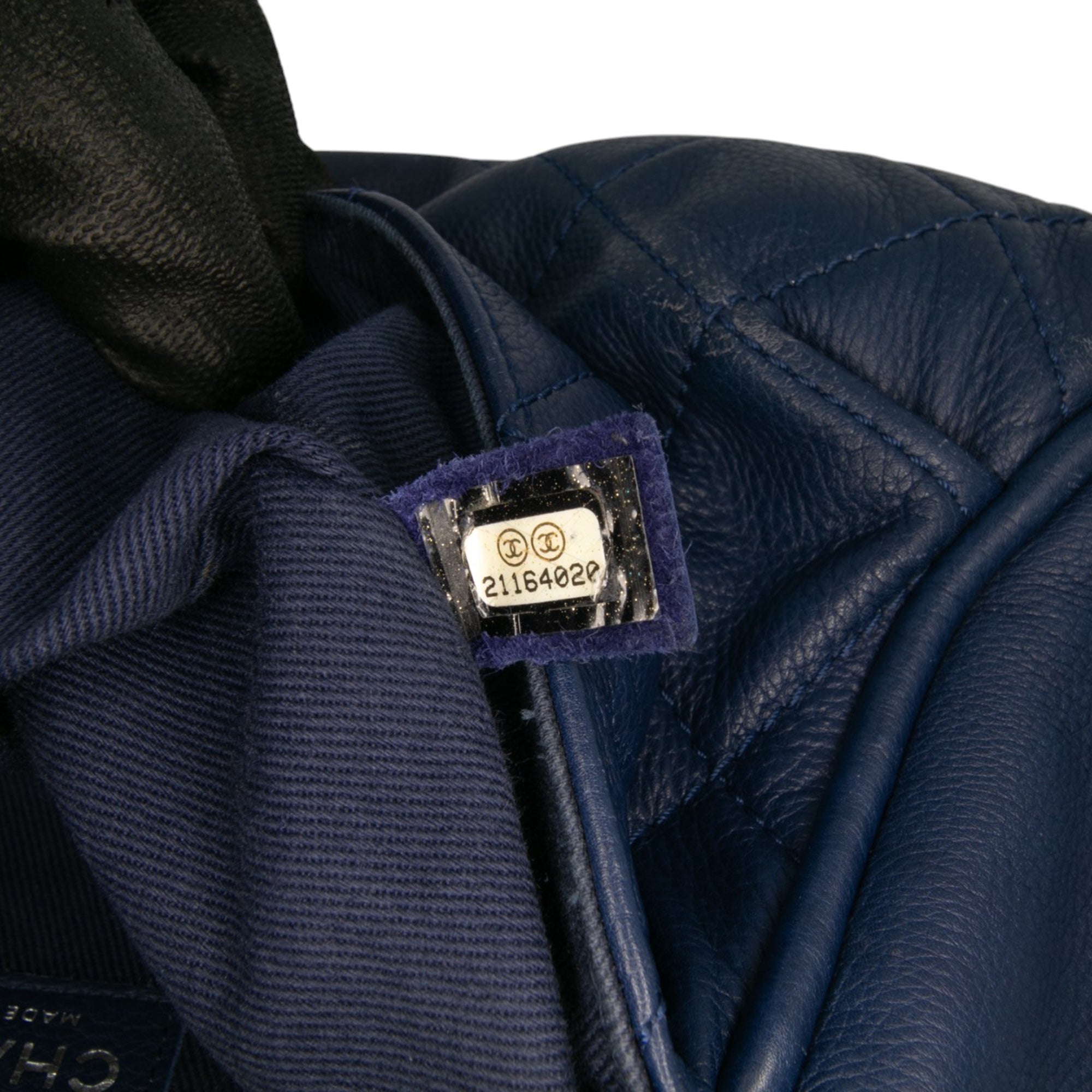 Chanel Quilted Calfskin Curvy Flap - image 5
