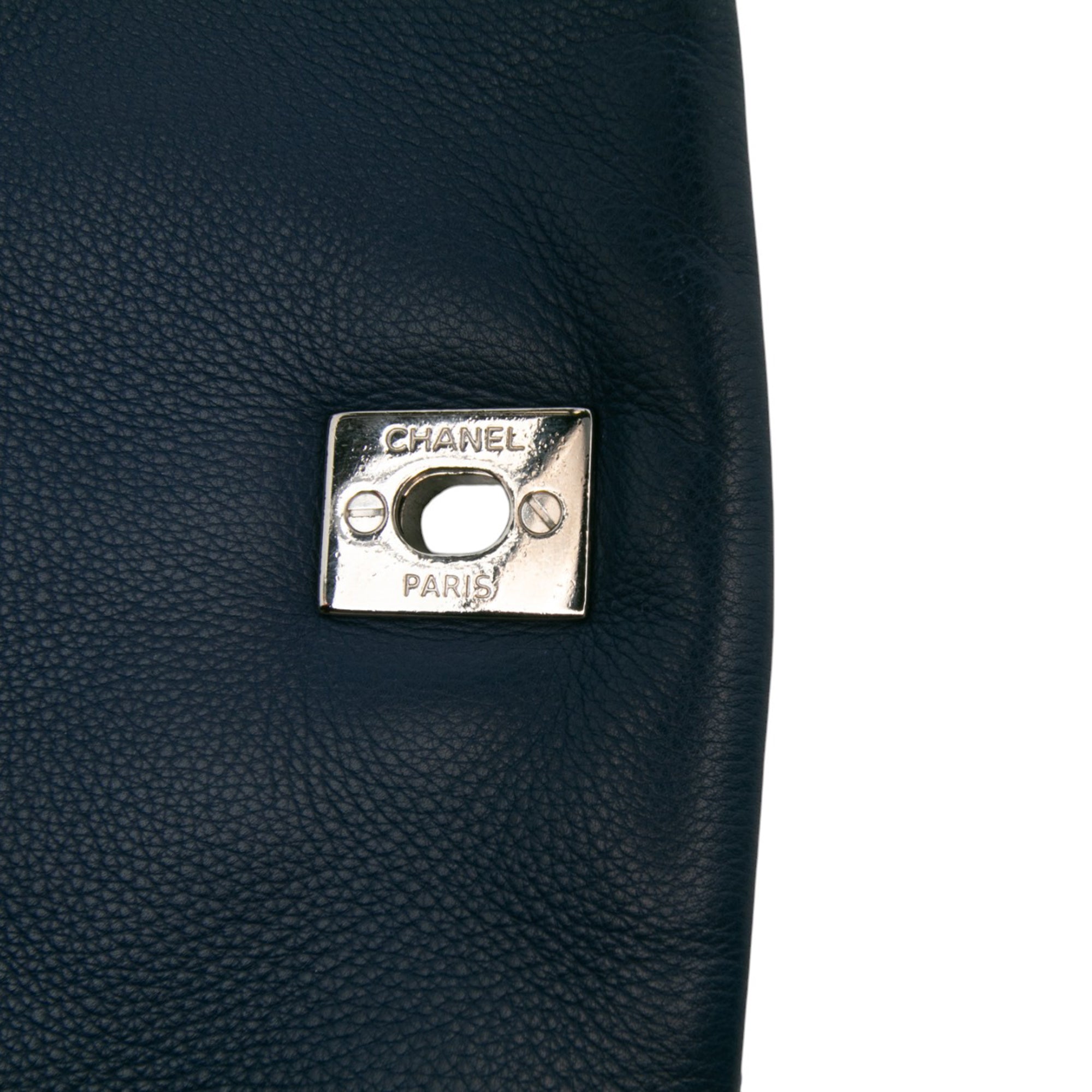 Chanel Quilted Calfskin Curvy Flap - image 6