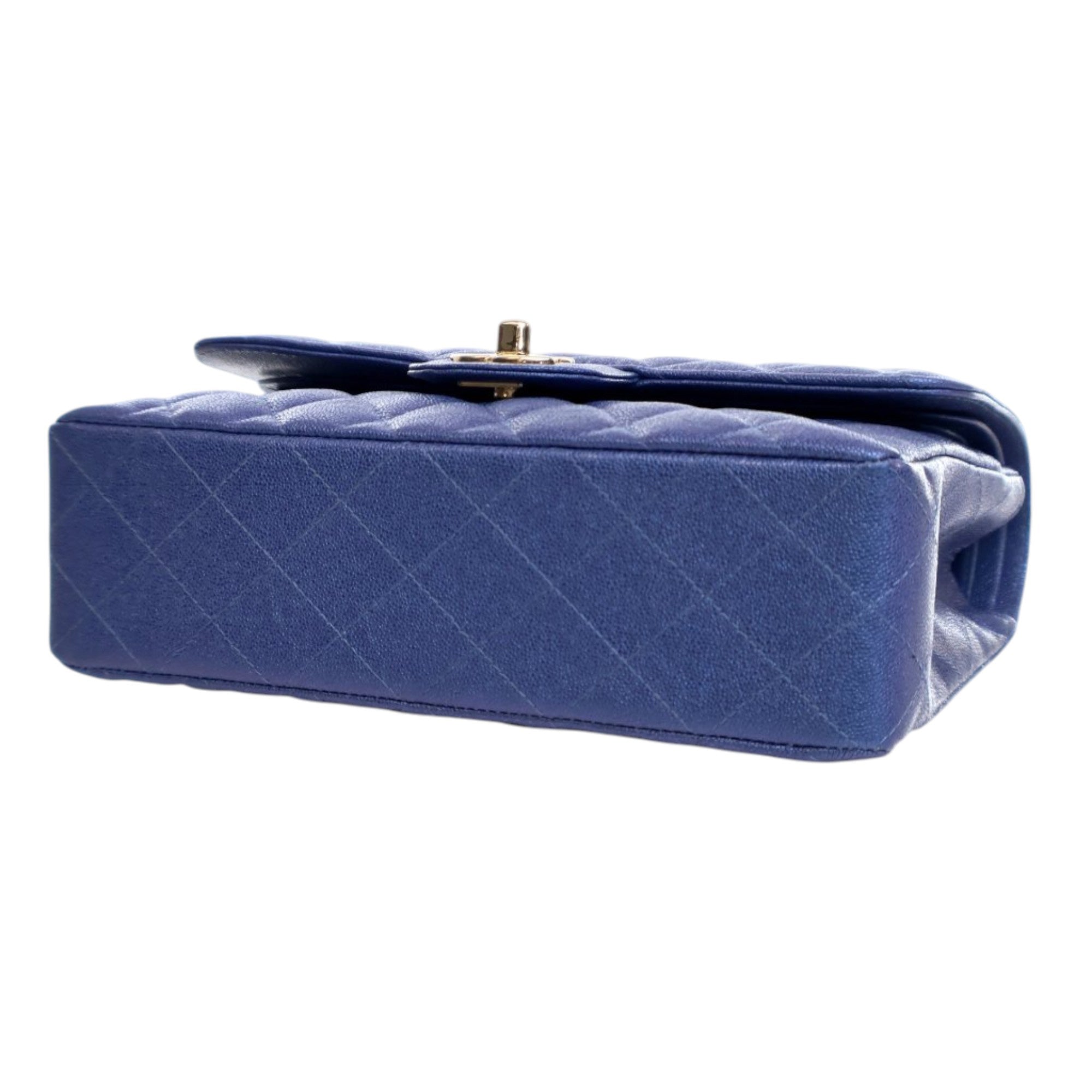 Chanel Small Classic Iridescent Caviar Double Flap - image 10