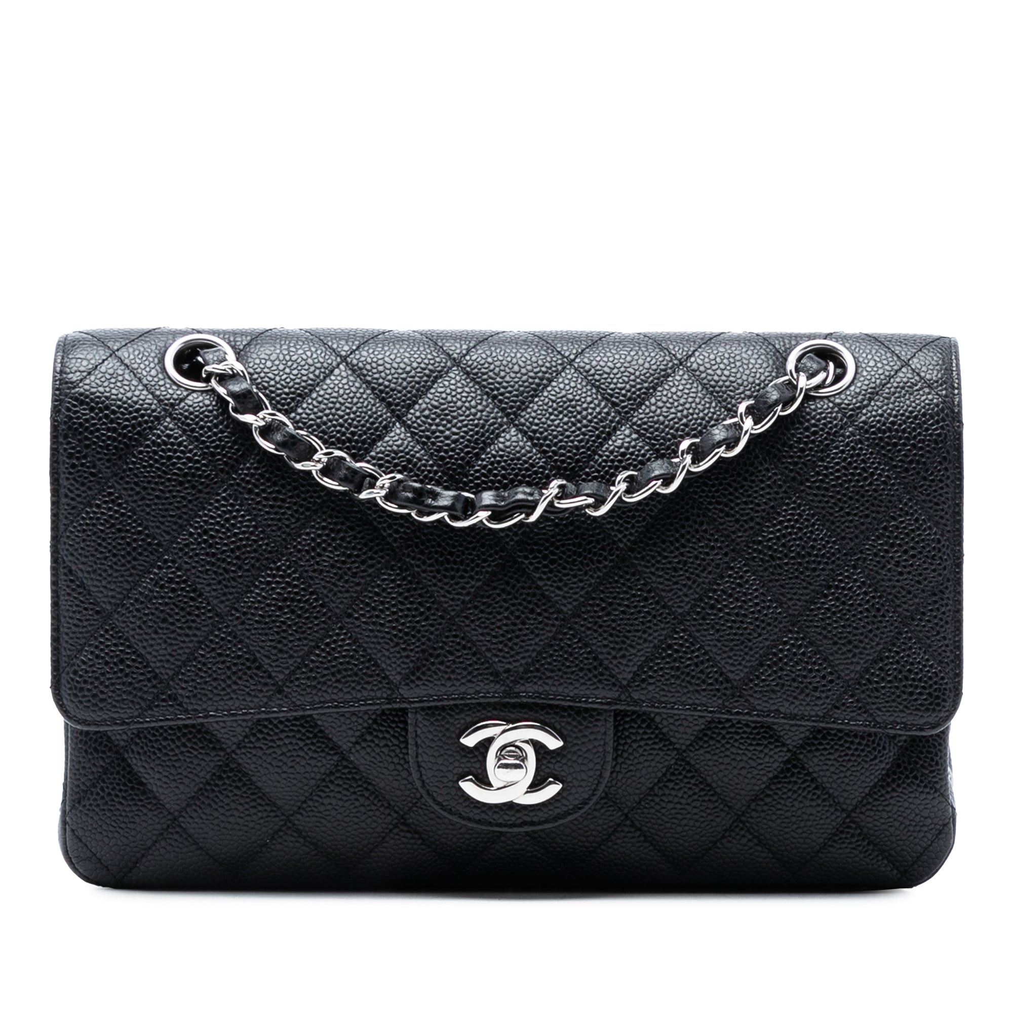 Chanel Medium Classic Caviar Double Flap - image 1