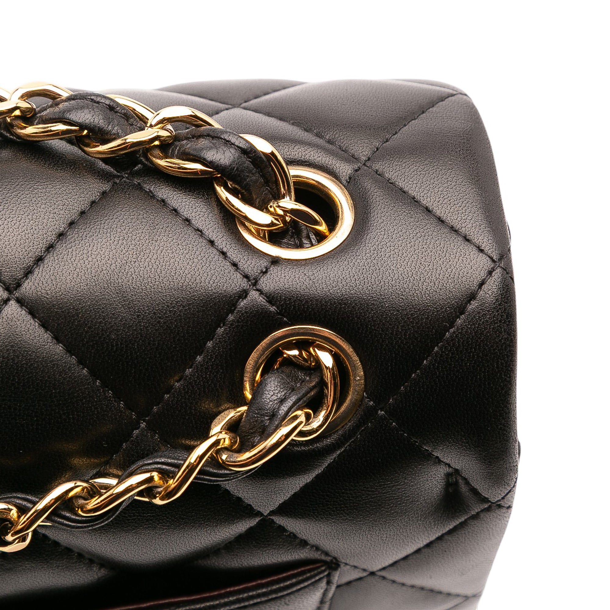 Chanel Maxi Classic Lambskin Double Flap - image 10