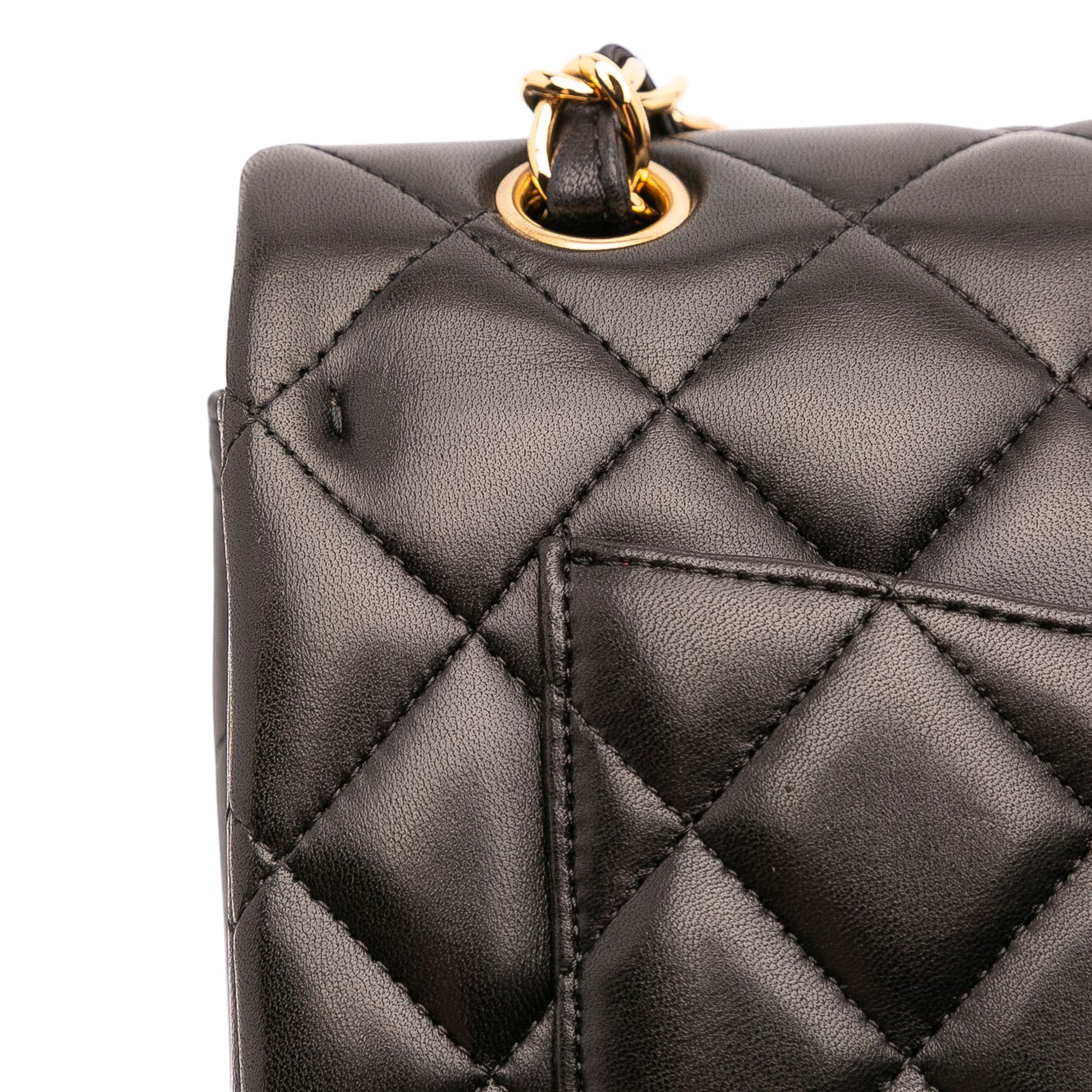 Chanel Maxi Classic Lambskin Double Flap - image 11