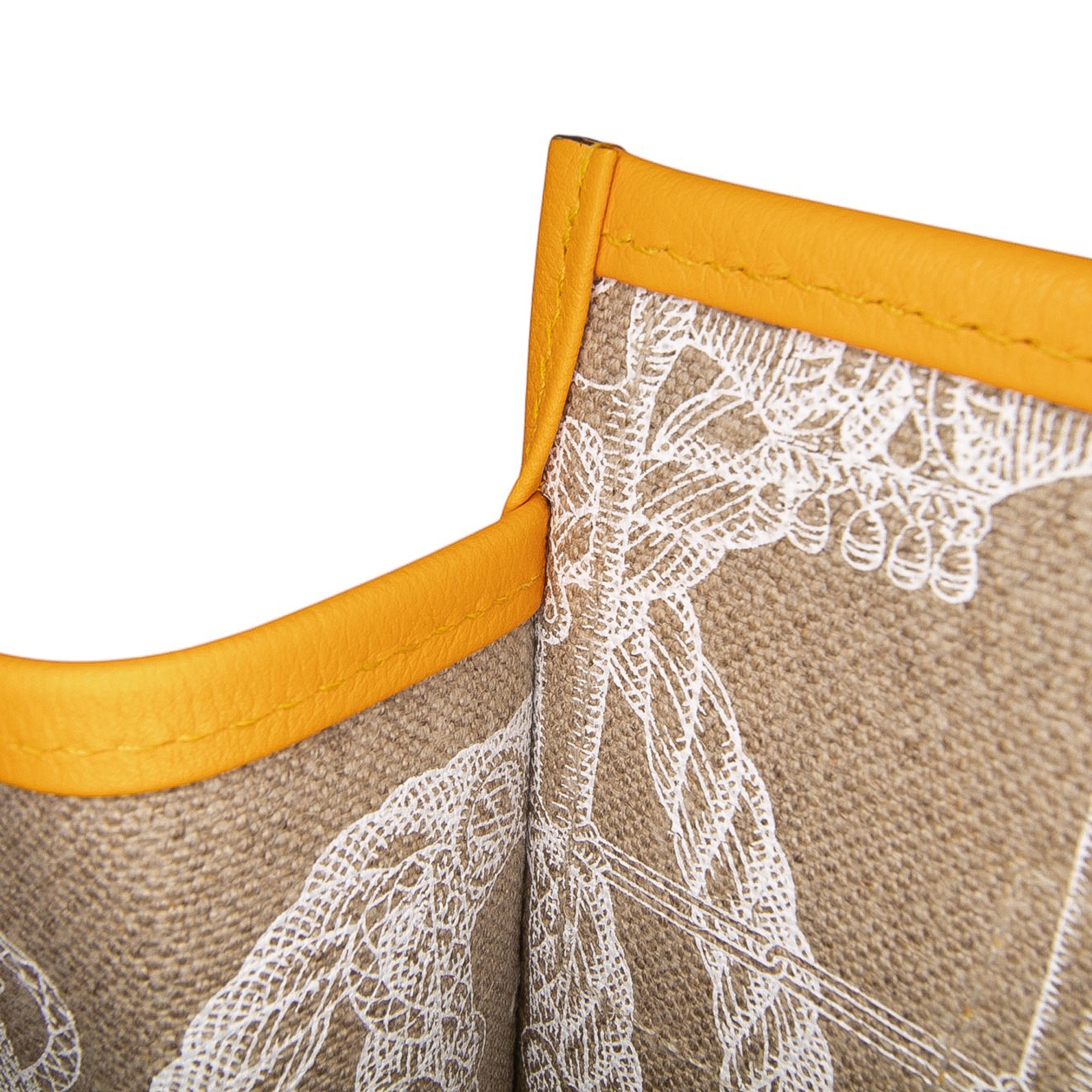 Hermès Evergrain and Toile Petit H Bell Tote - image 5