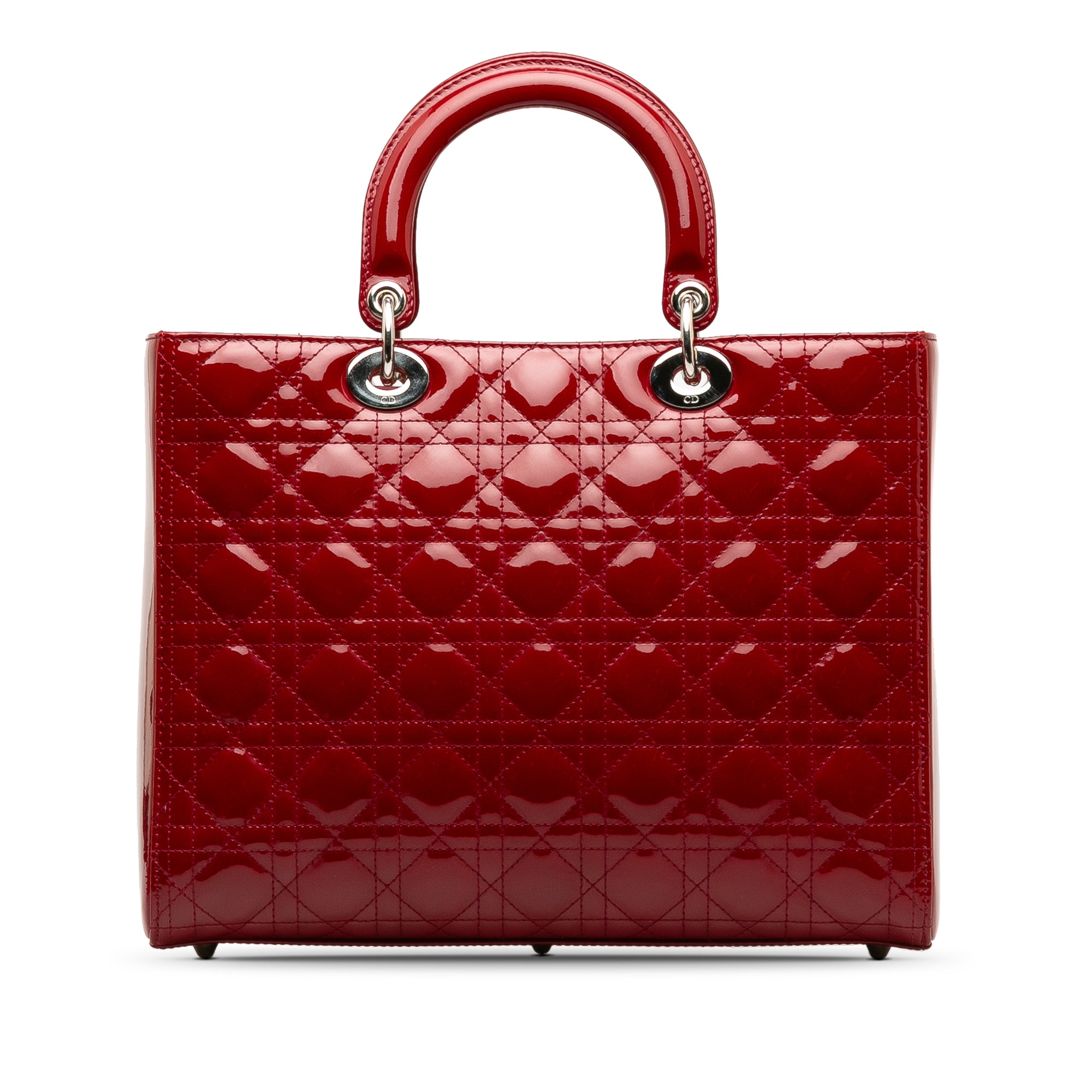 Dior Large Patent Cannage Lady Dior - image 3