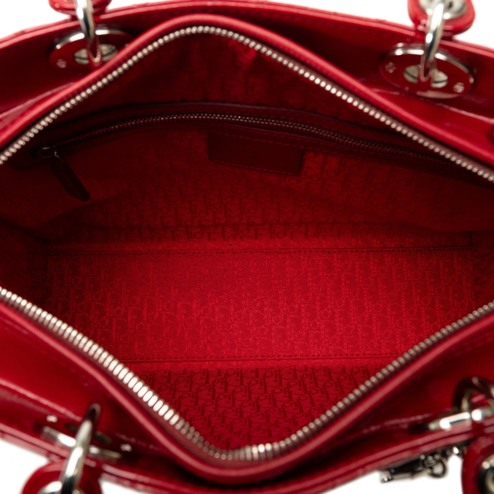 Dior Large Patent Cannage Lady Dior - image 5