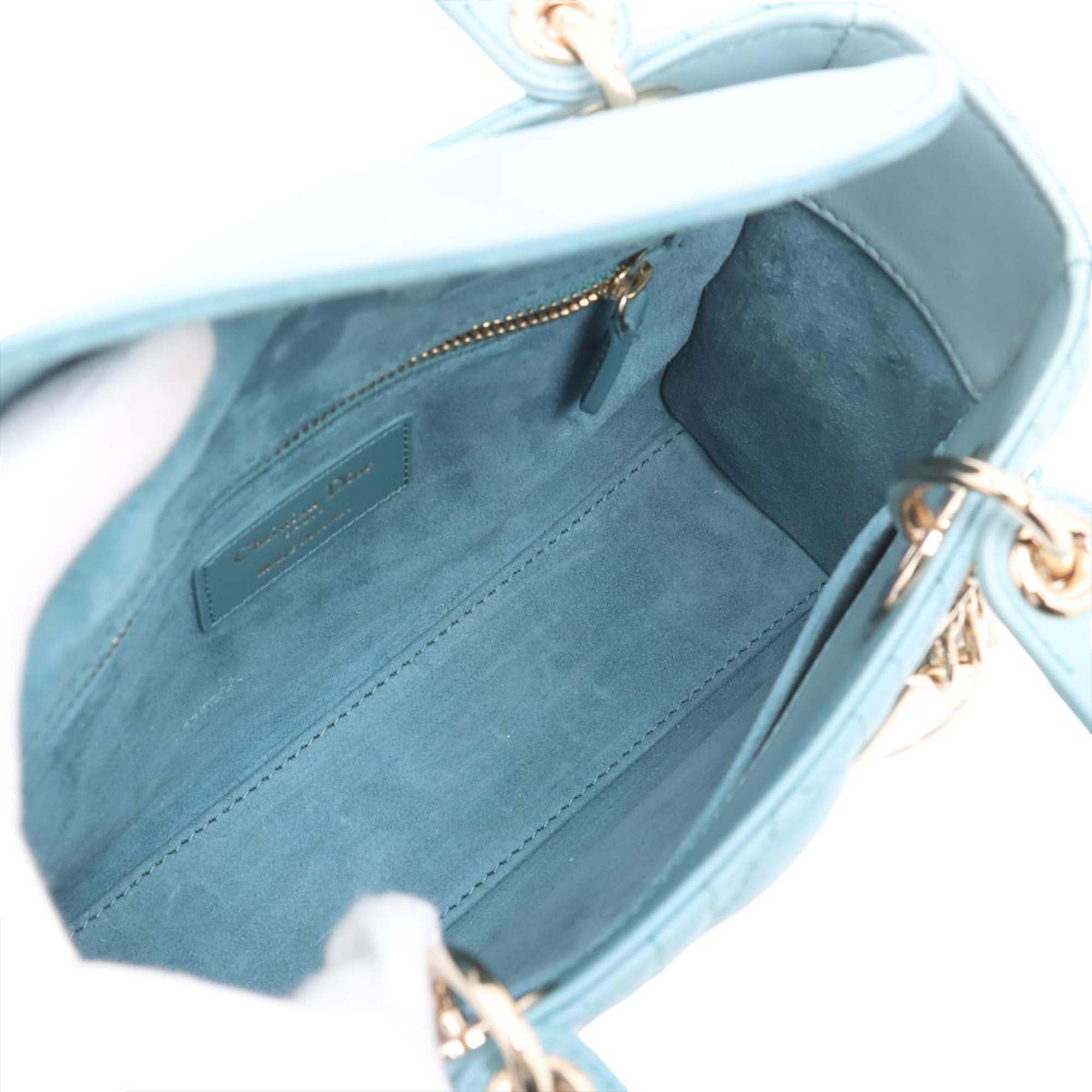 Dior Small Gradient Lambskin Cannage Lady Dior - image 3