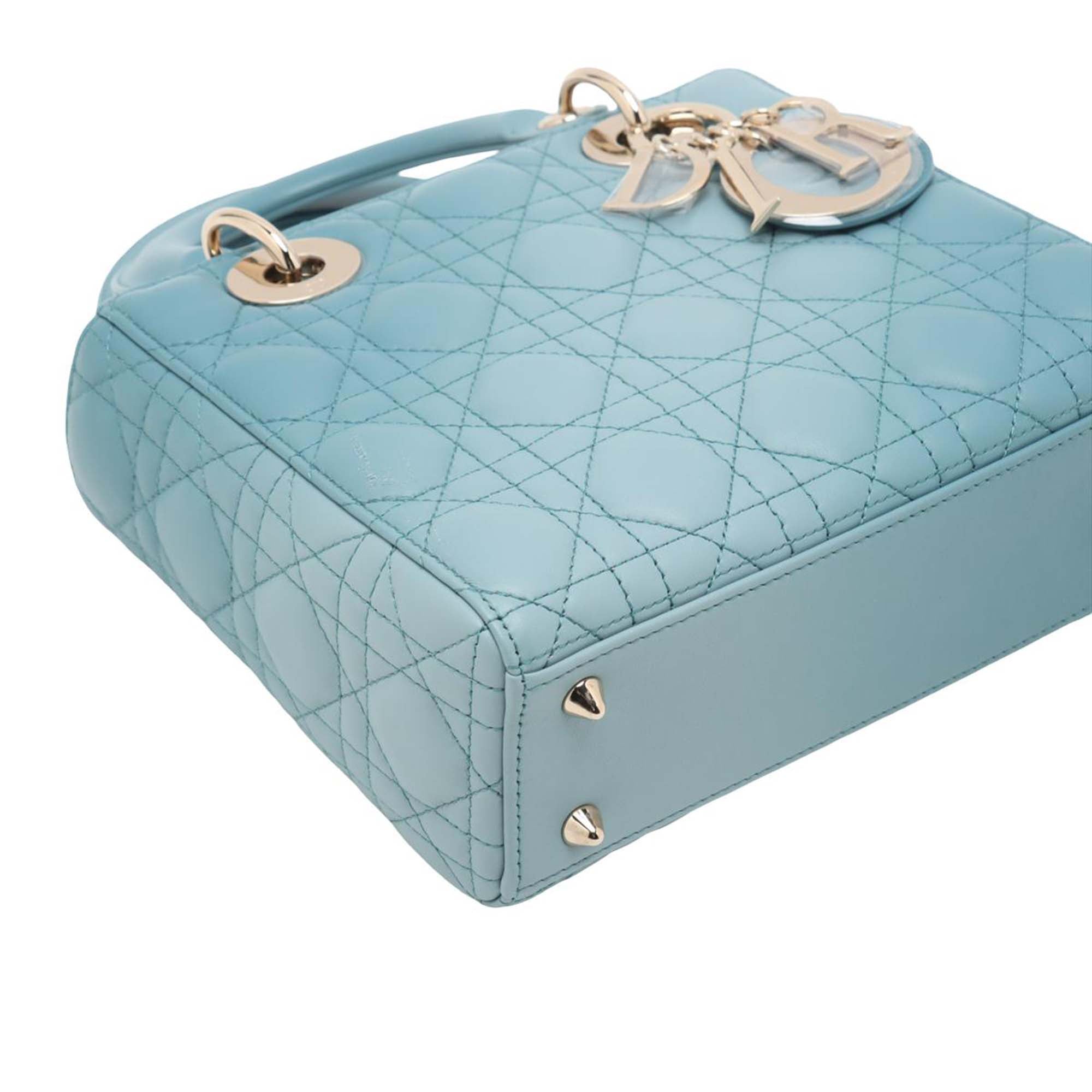 Dior Small Gradient Lambskin Cannage Lady Dior - image 7