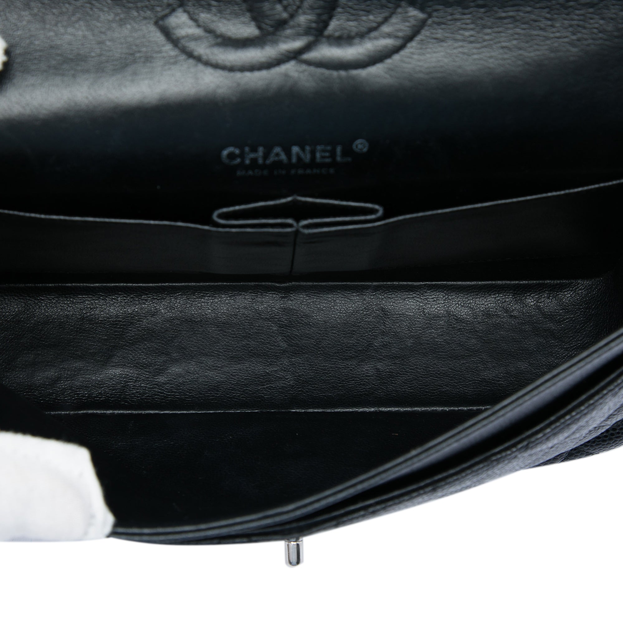 Chanel Medium Classic Caviar Double Flap - image 4