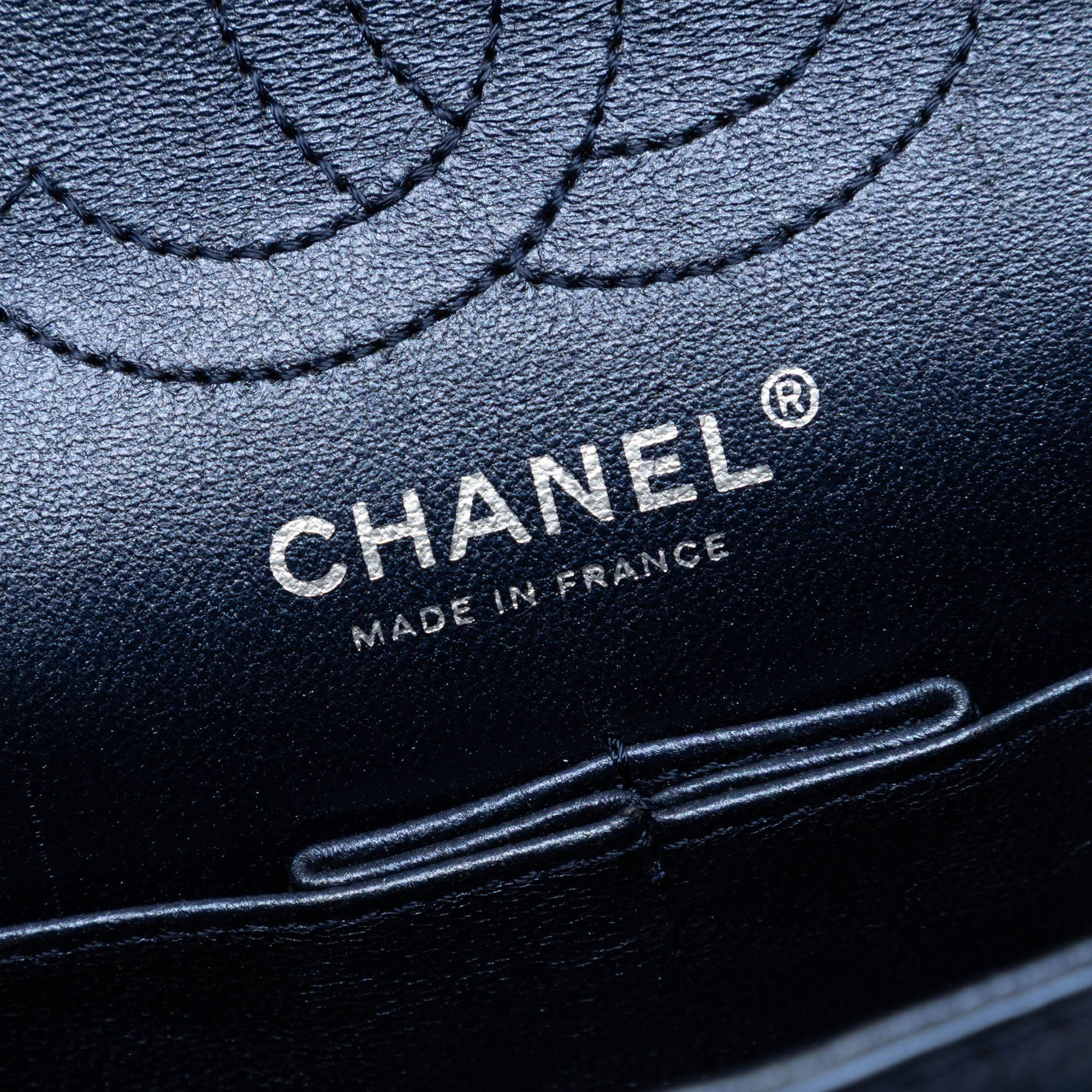 Chanel Metallic Aged Calfskin Reissue 2.55 Double Flap 224 - image 5