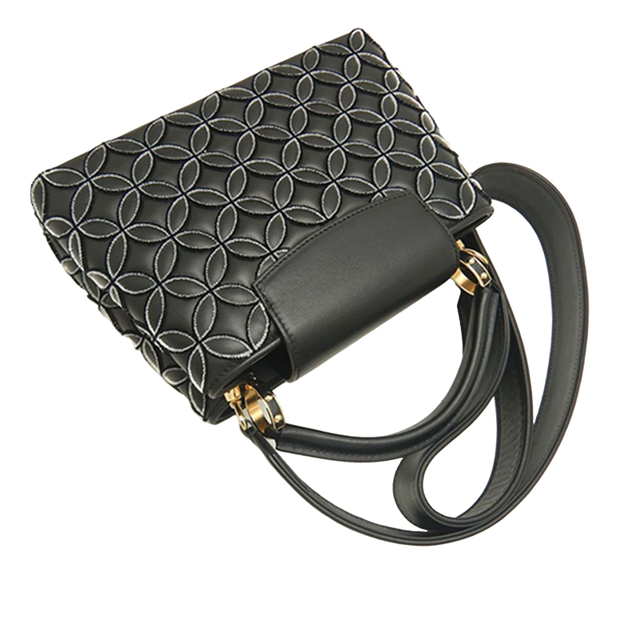 Louis Vuitton Quilted Lambskin Flower Capucines BB - image 4