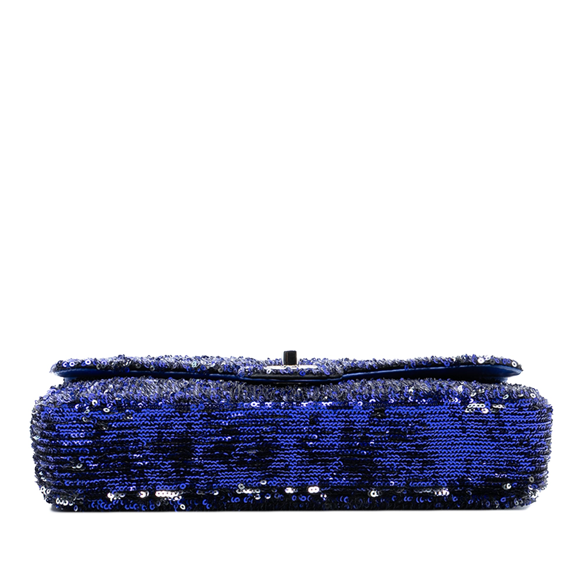 Chanel Medium Classic Sequin Single Flap - image 3