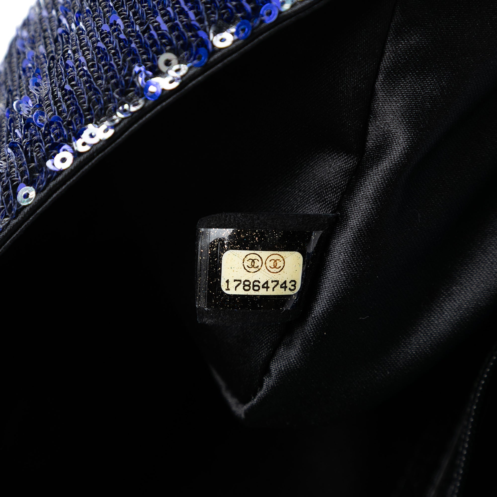 Chanel Medium Classic Sequin Single Flap - image 6