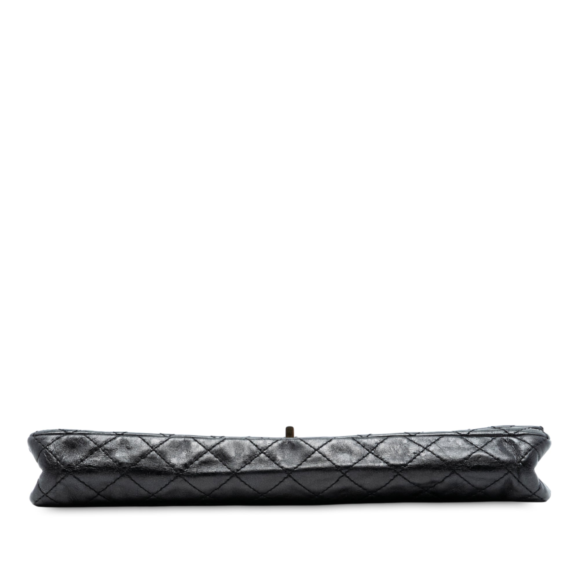 Chanel Quilted Glazed Calfskin Reissue 2.55 East West Flap - image 3