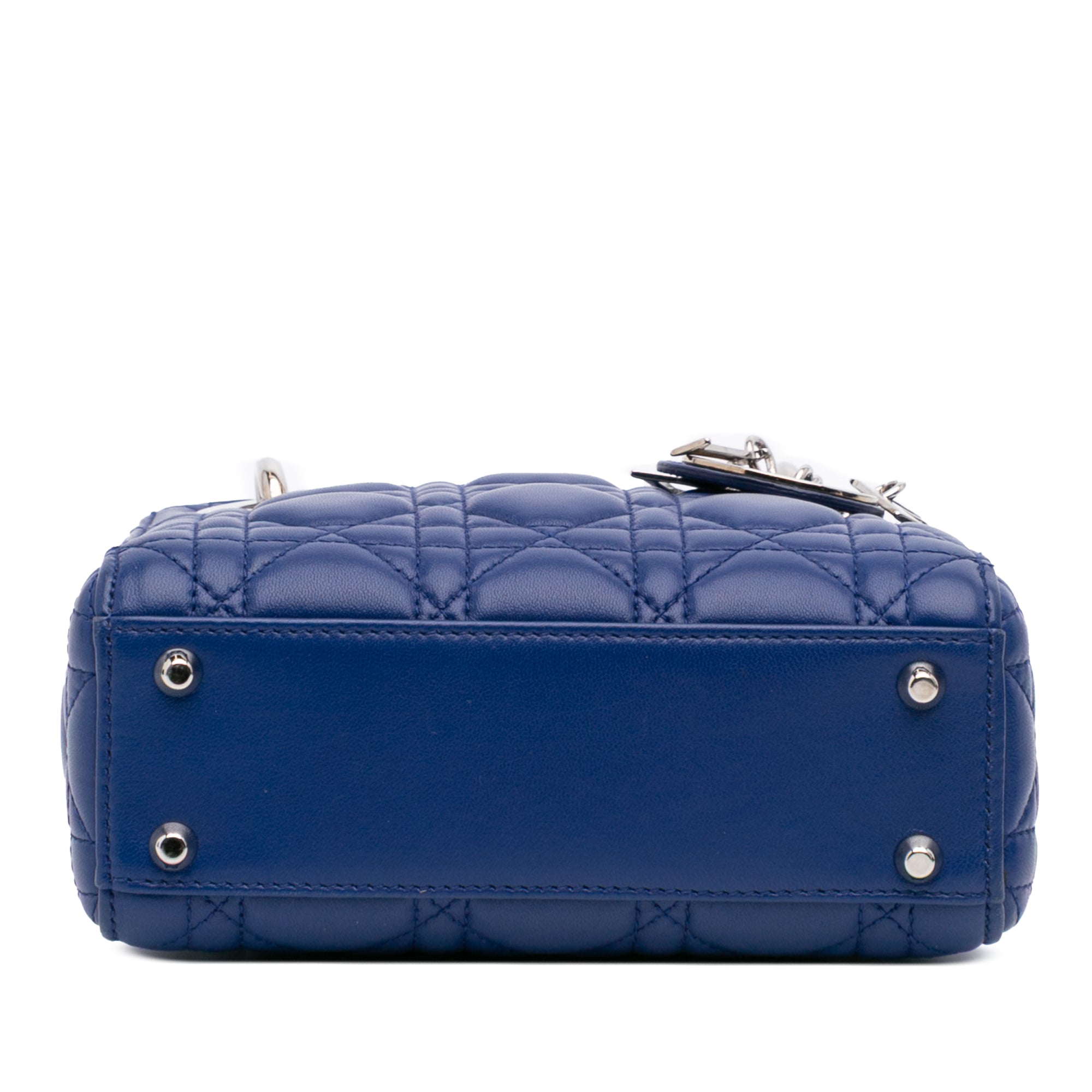Dior Mini Lambskin Cannage Lady Dior - image 3