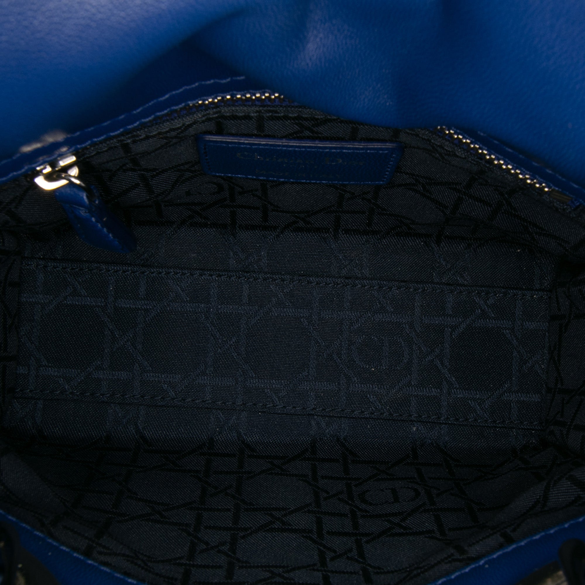 Dior Mini Lambskin Cannage Lady Dior - image 4