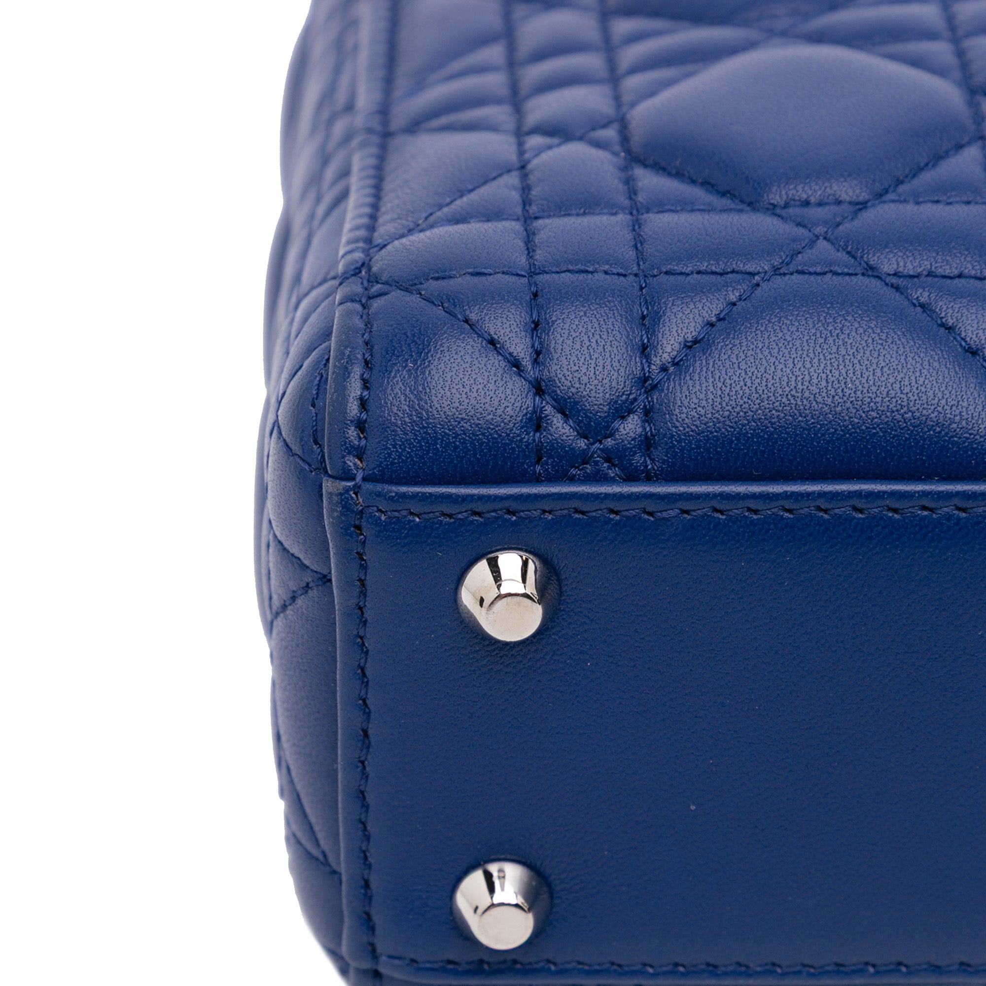 Dior Mini Lambskin Cannage Lady Dior - image 7