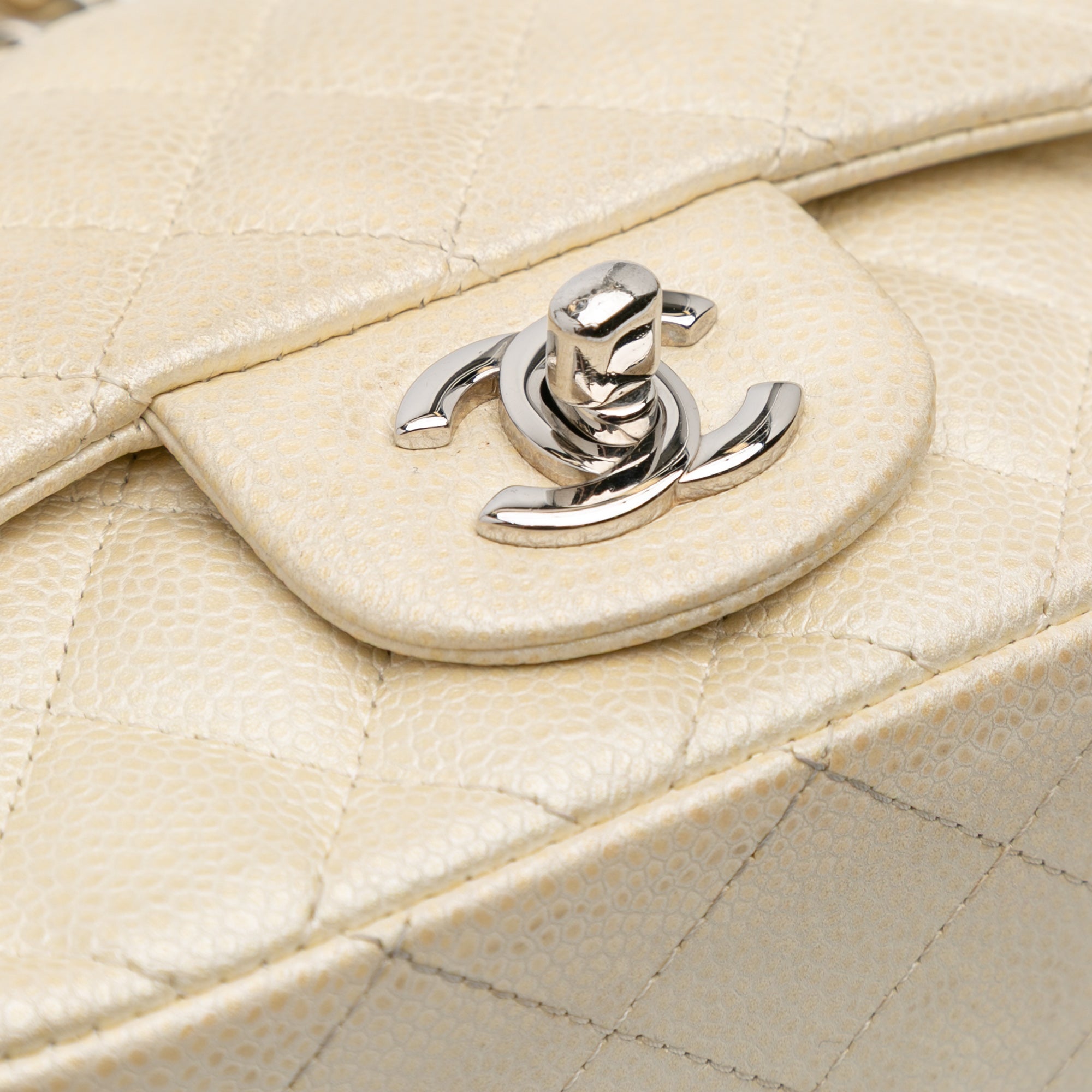 Chanel Mini Square Classic Caviar Single Flap - image 7