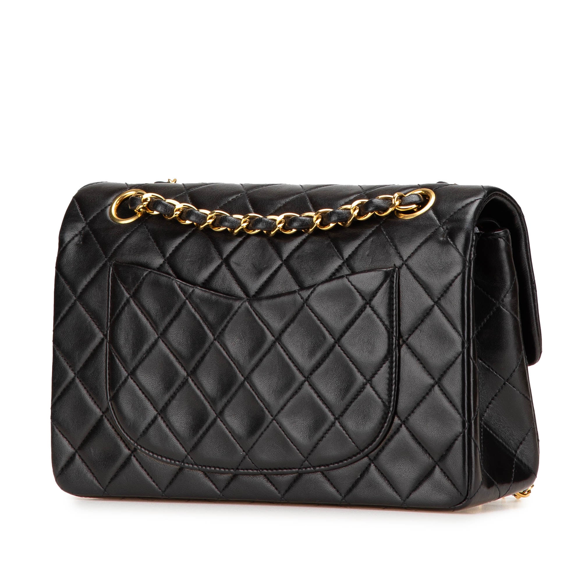 Chanel Small Classic Lambskin Double Flap - image 2