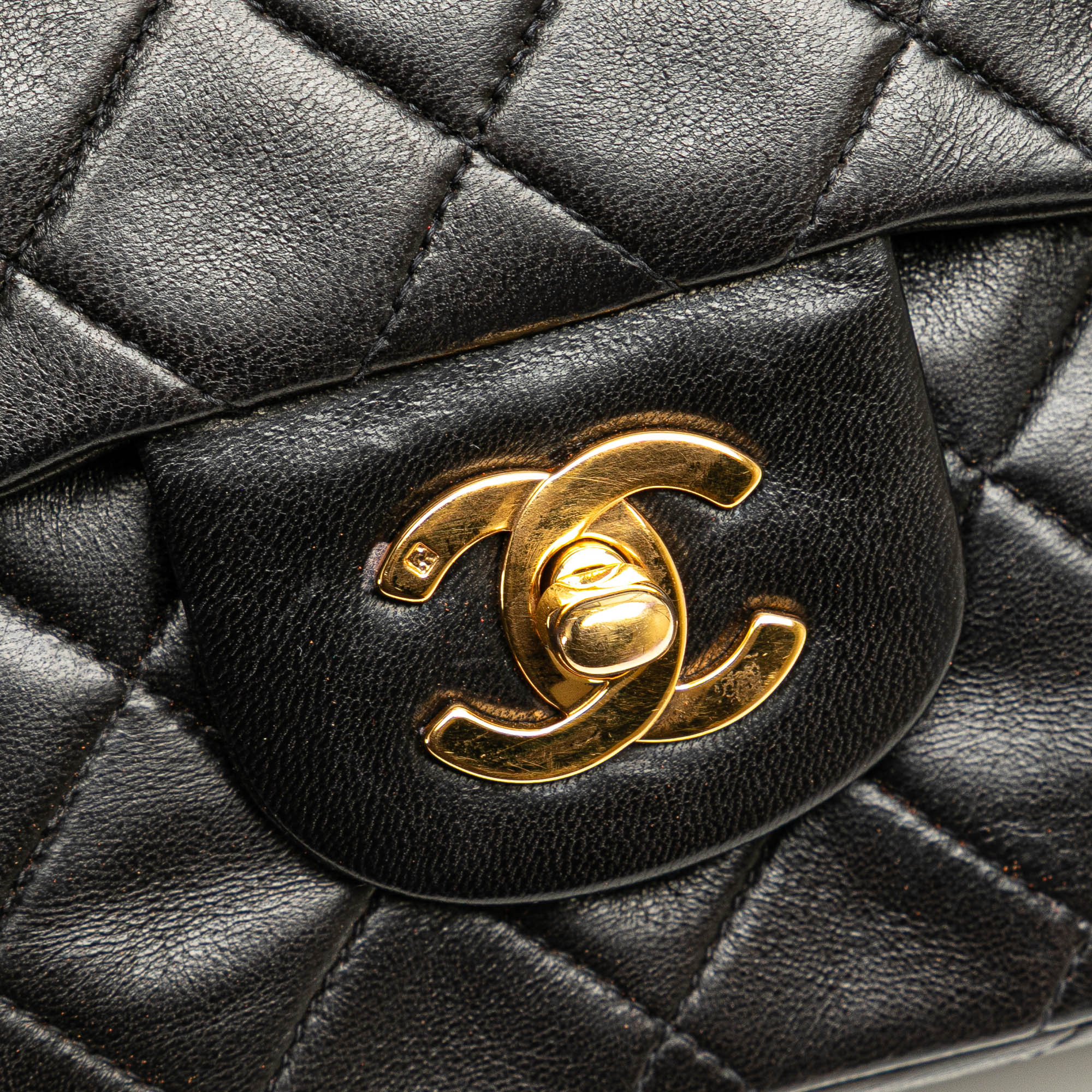 Chanel Small Classic Lambskin Double Flap - image 7