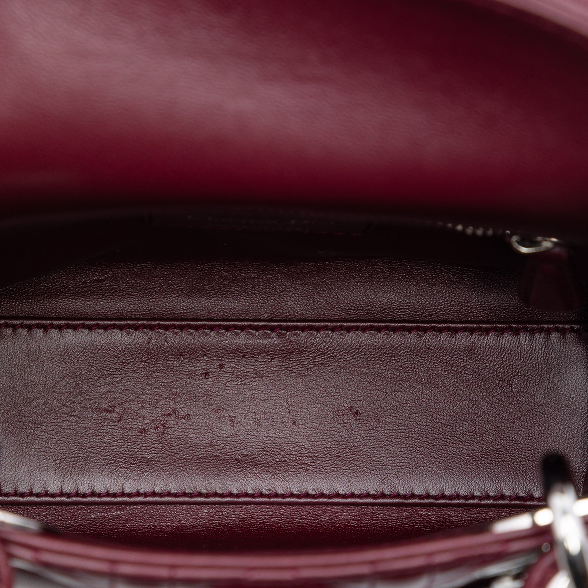 Dior Mini Lambskin Cannage Crystal Strap Lady Dior - image 4