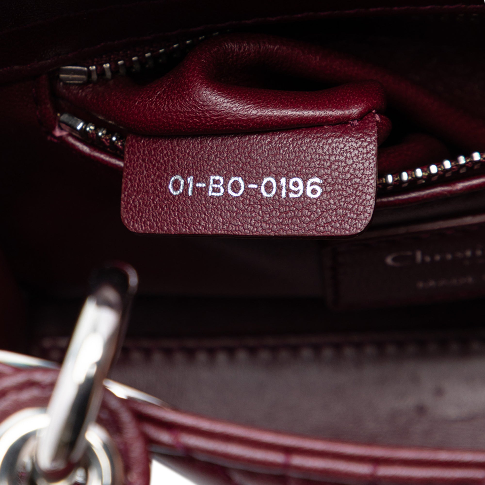 Dior Mini Lambskin Cannage Crystal Strap Lady Dior - image 6