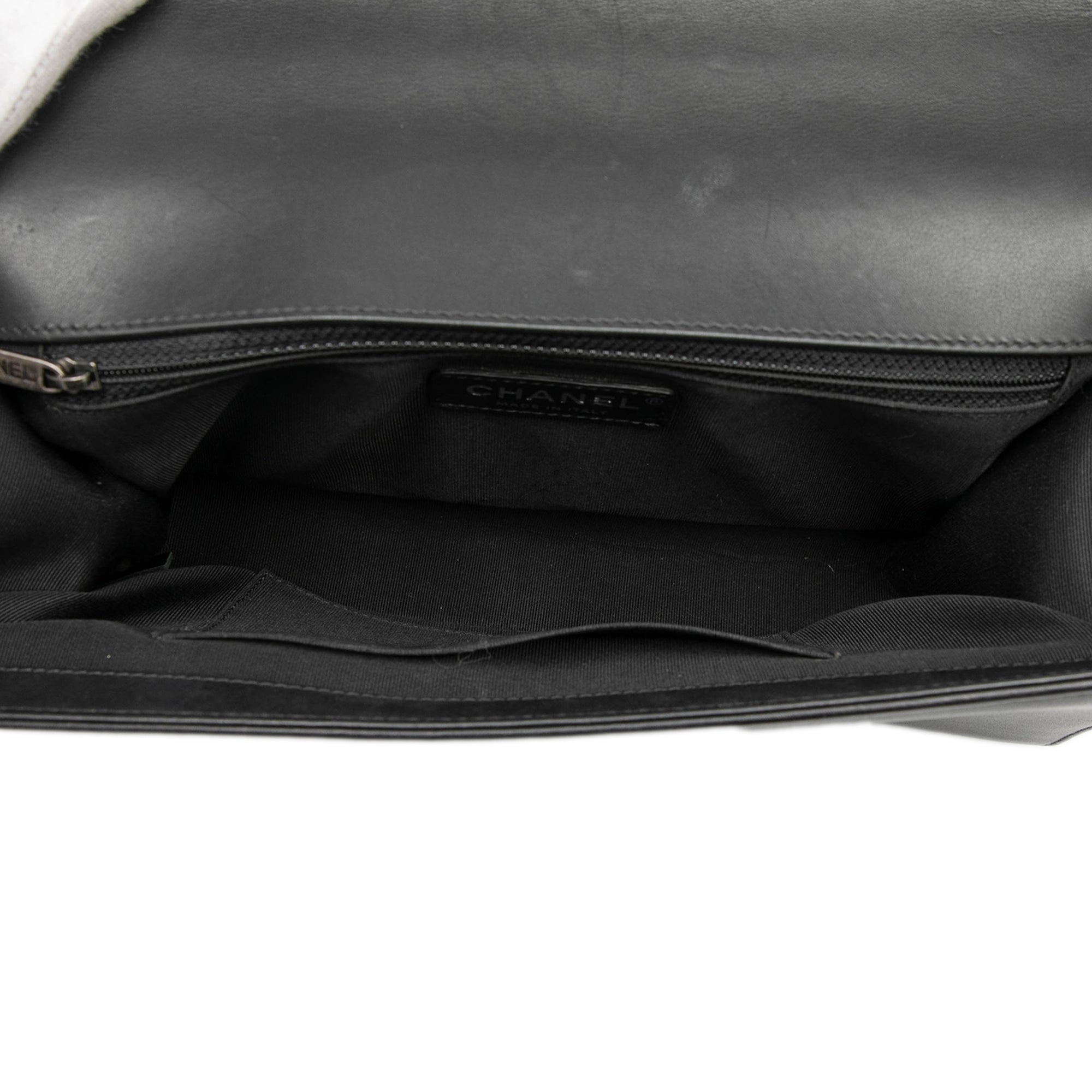 Chanel Medium Chevron Lambskin Boy Flap - image 4