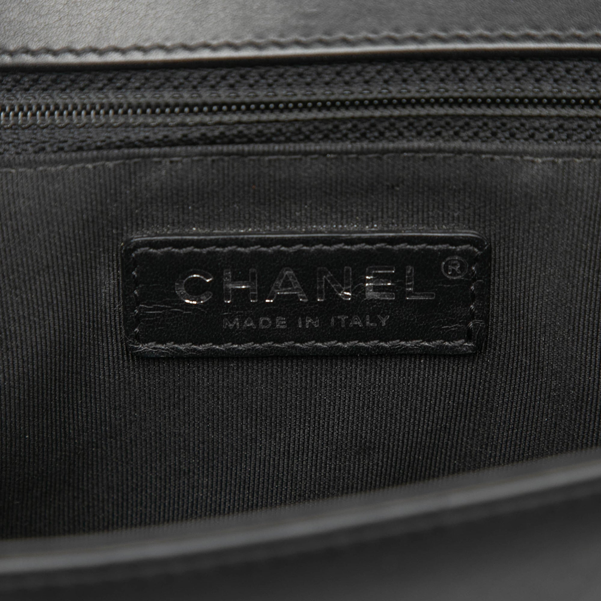 Chanel Medium Chevron Lambskin Boy Flap - image 5