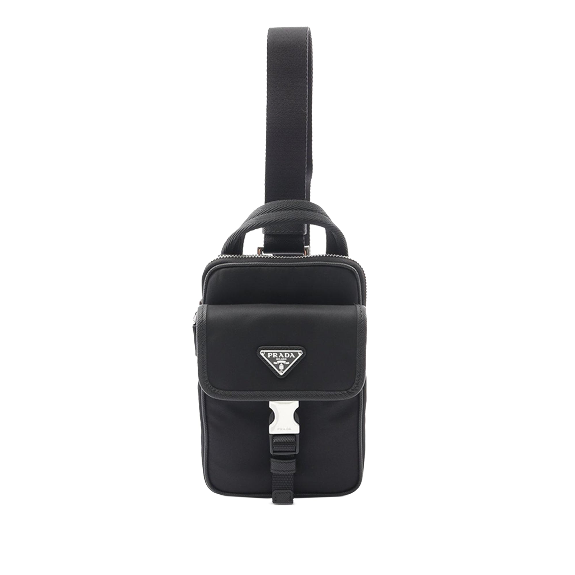 Prada Re-Nylon and Saffiano Smartphone Crossbody - image 1