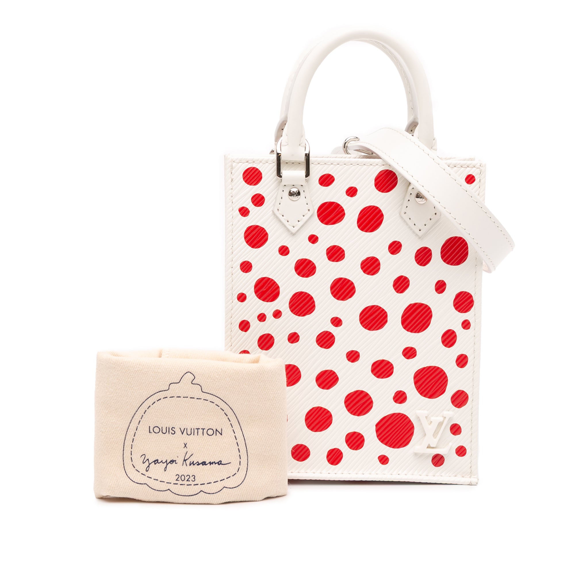 Louis Vuitton Yayoi Kusama Epi Infinity Dots Petit Sac Plat - image 11