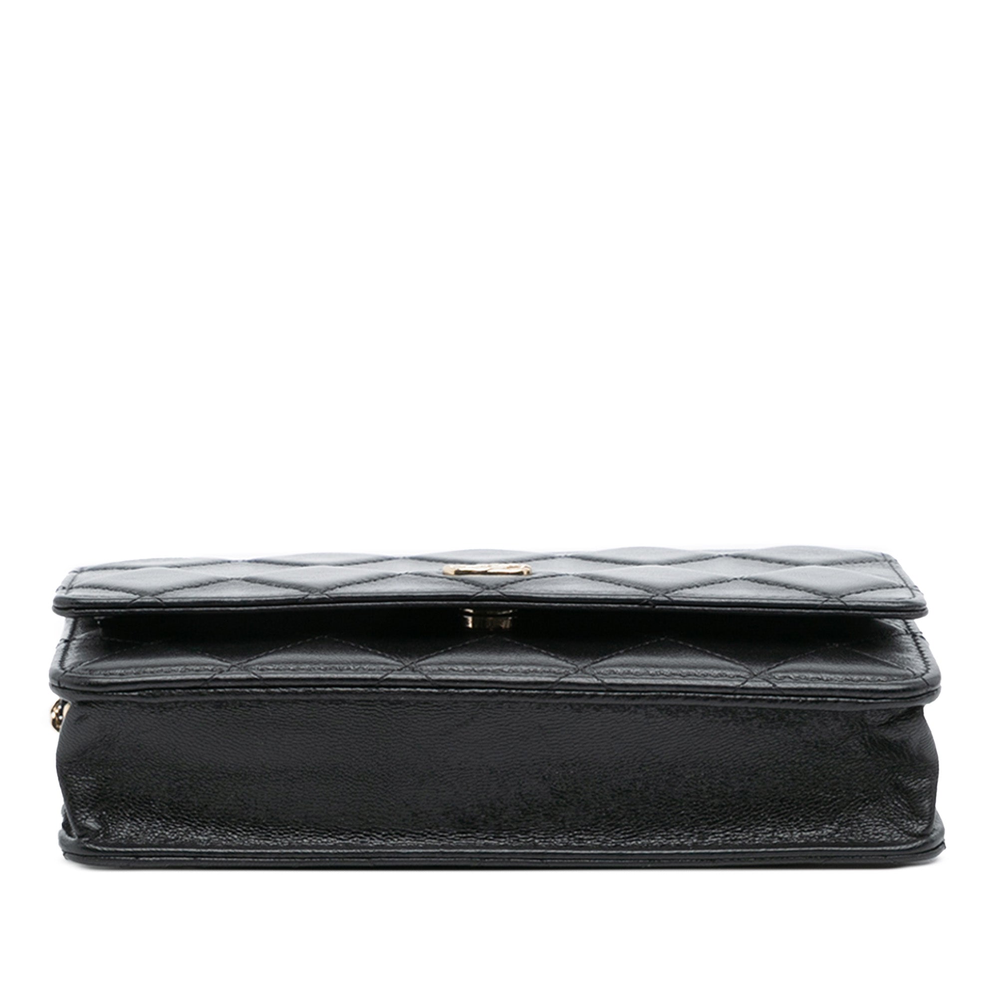 Chanel CC Quilted Calfskin Wallet on Chain - image 3