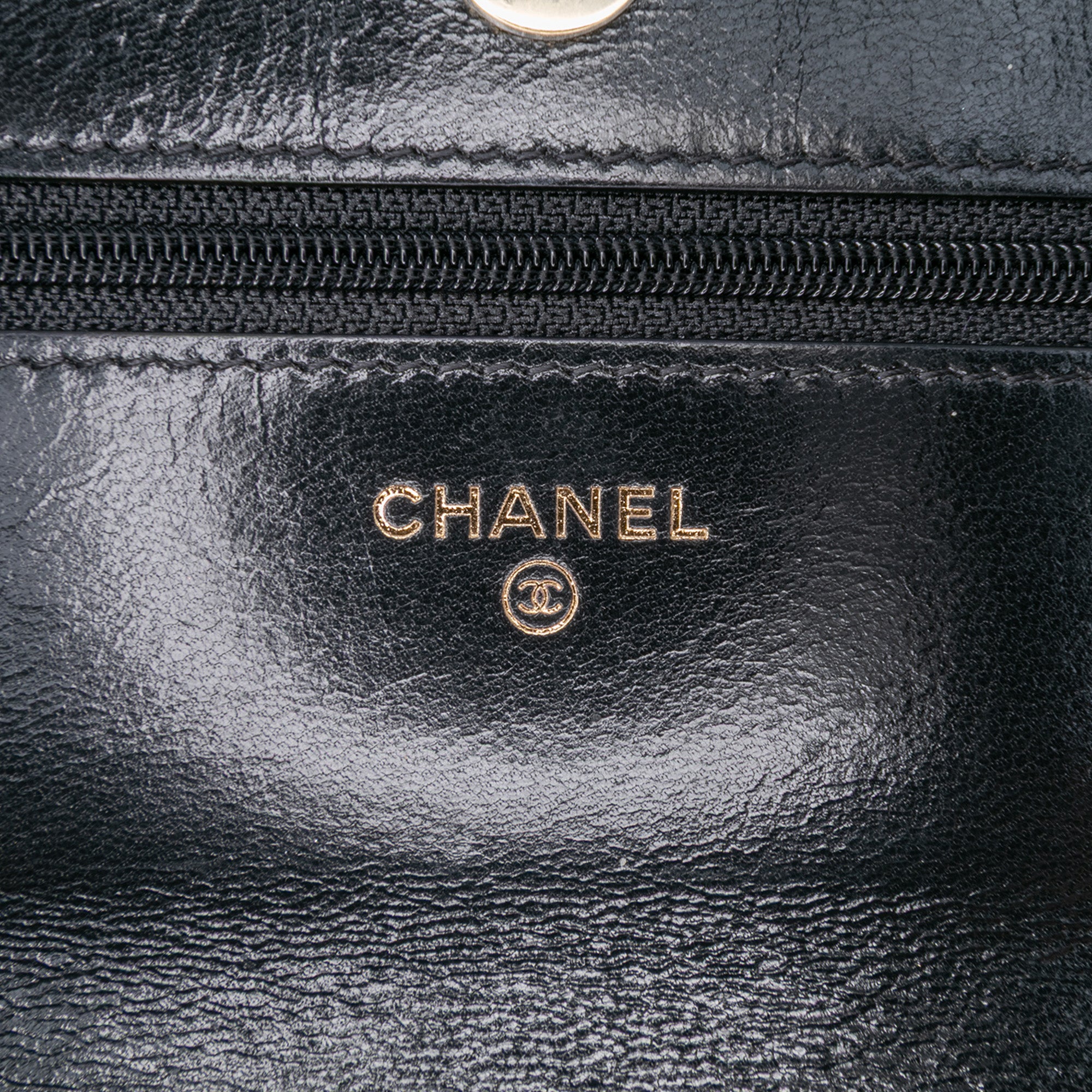 Chanel CC Quilted Calfskin Wallet on Chain - image 5